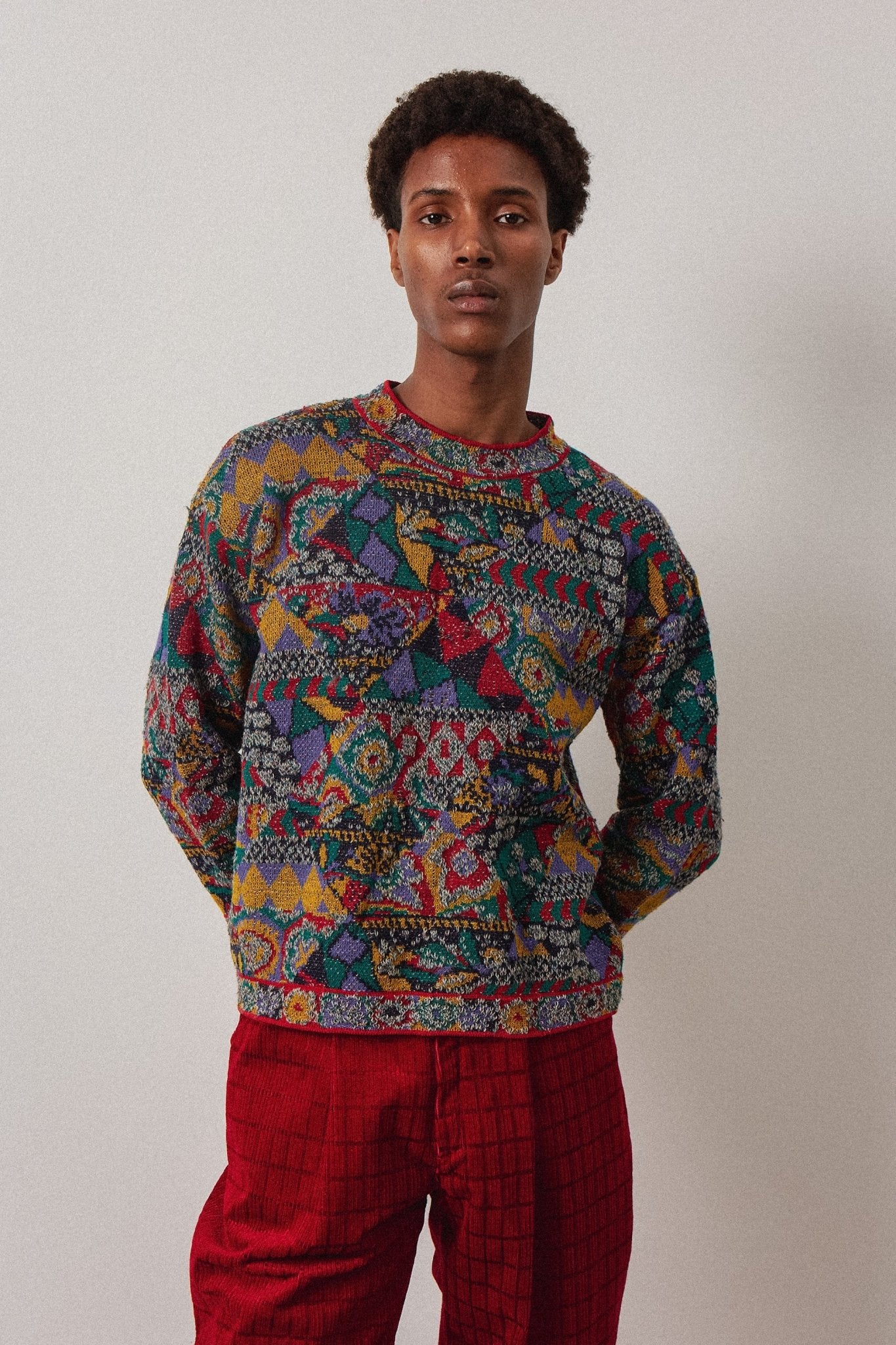 Missoni Knit Print Sweater - WILDE