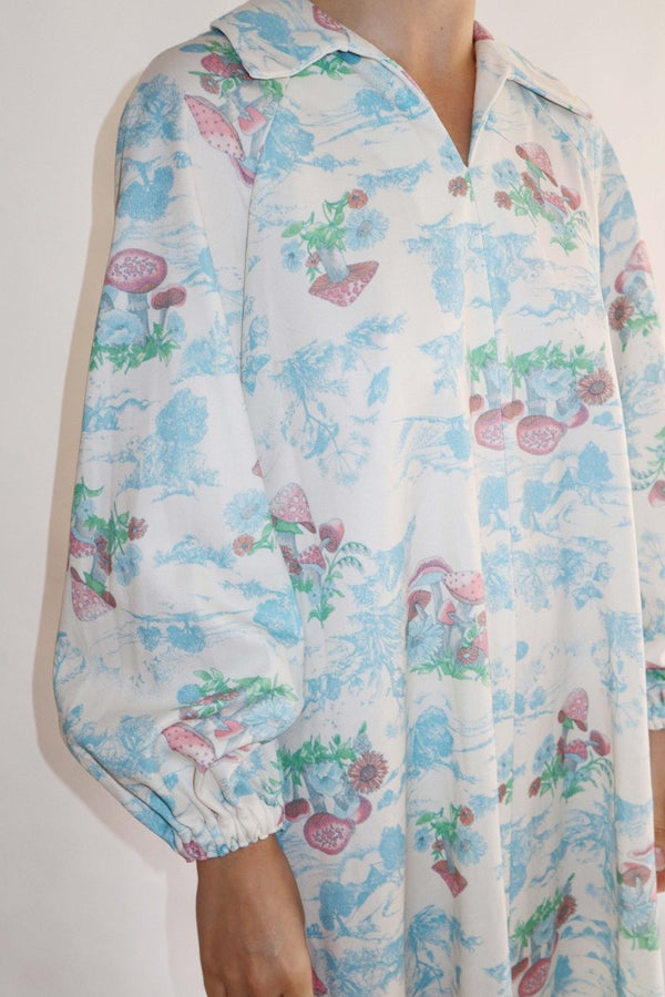 Mushroom print dress - WILDE