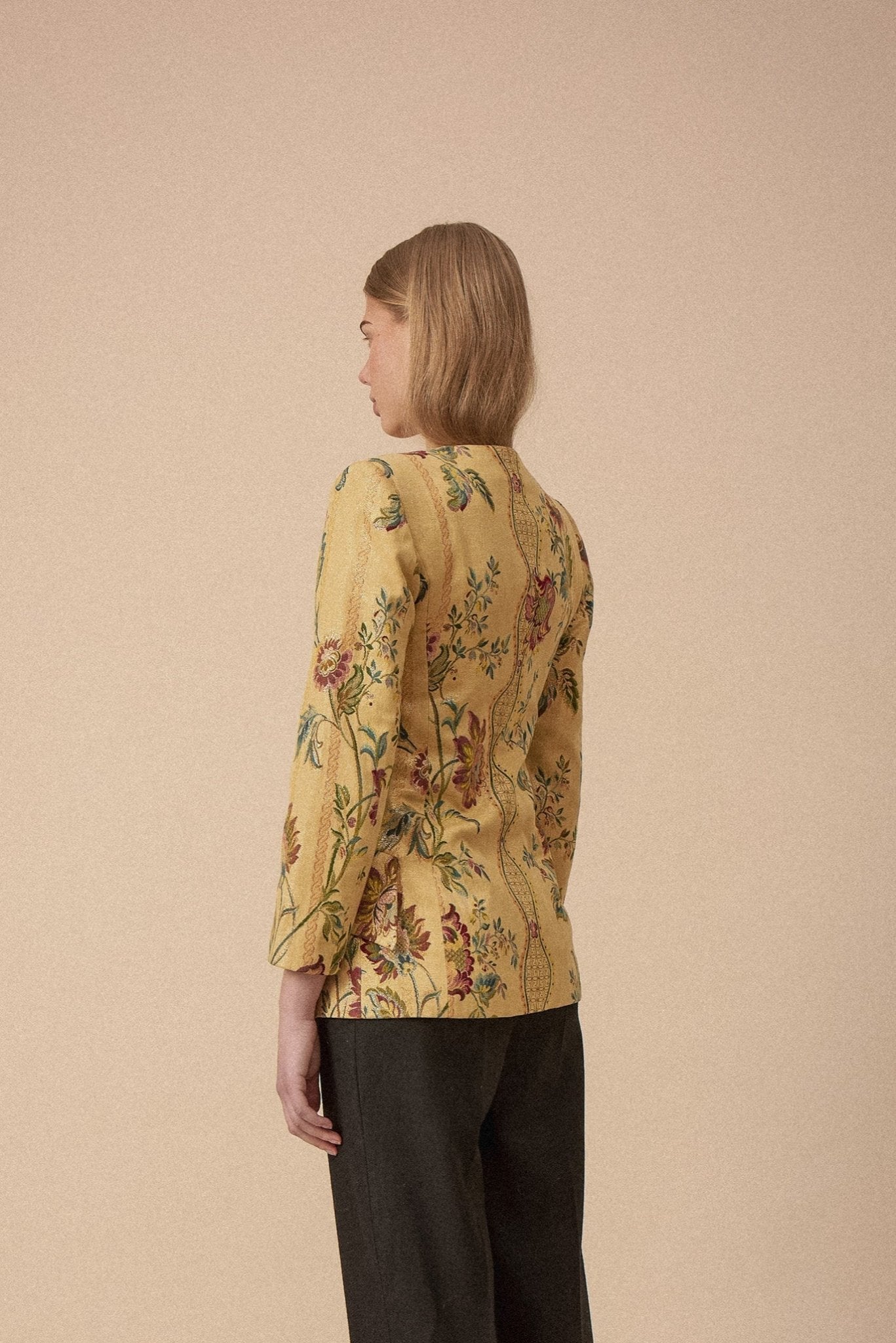 Nina Ricci Gold Brocade Jacket - WILDE