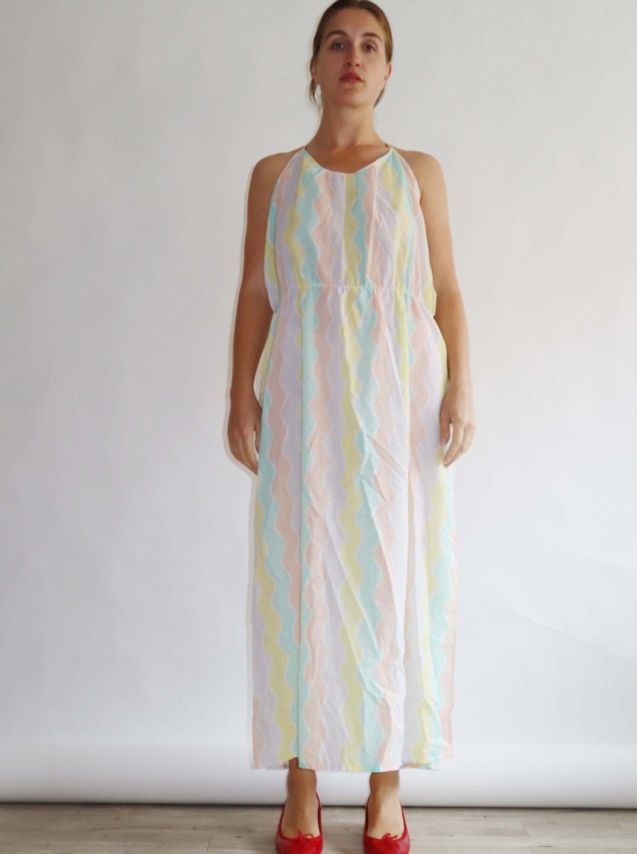 Pastel squiggle dress - WILDE