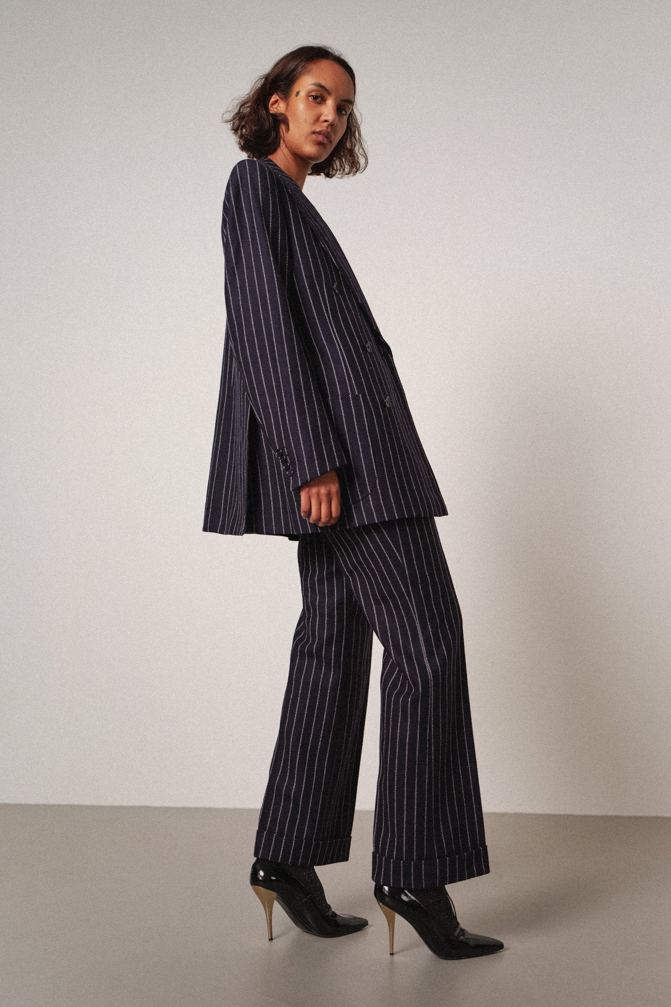 Pierre Balmain Pin Stripe Suit - WILDE