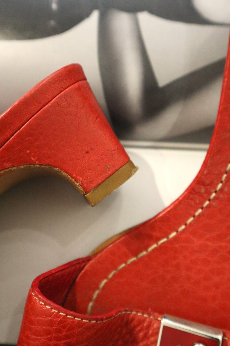 Prada red mules - WILDE