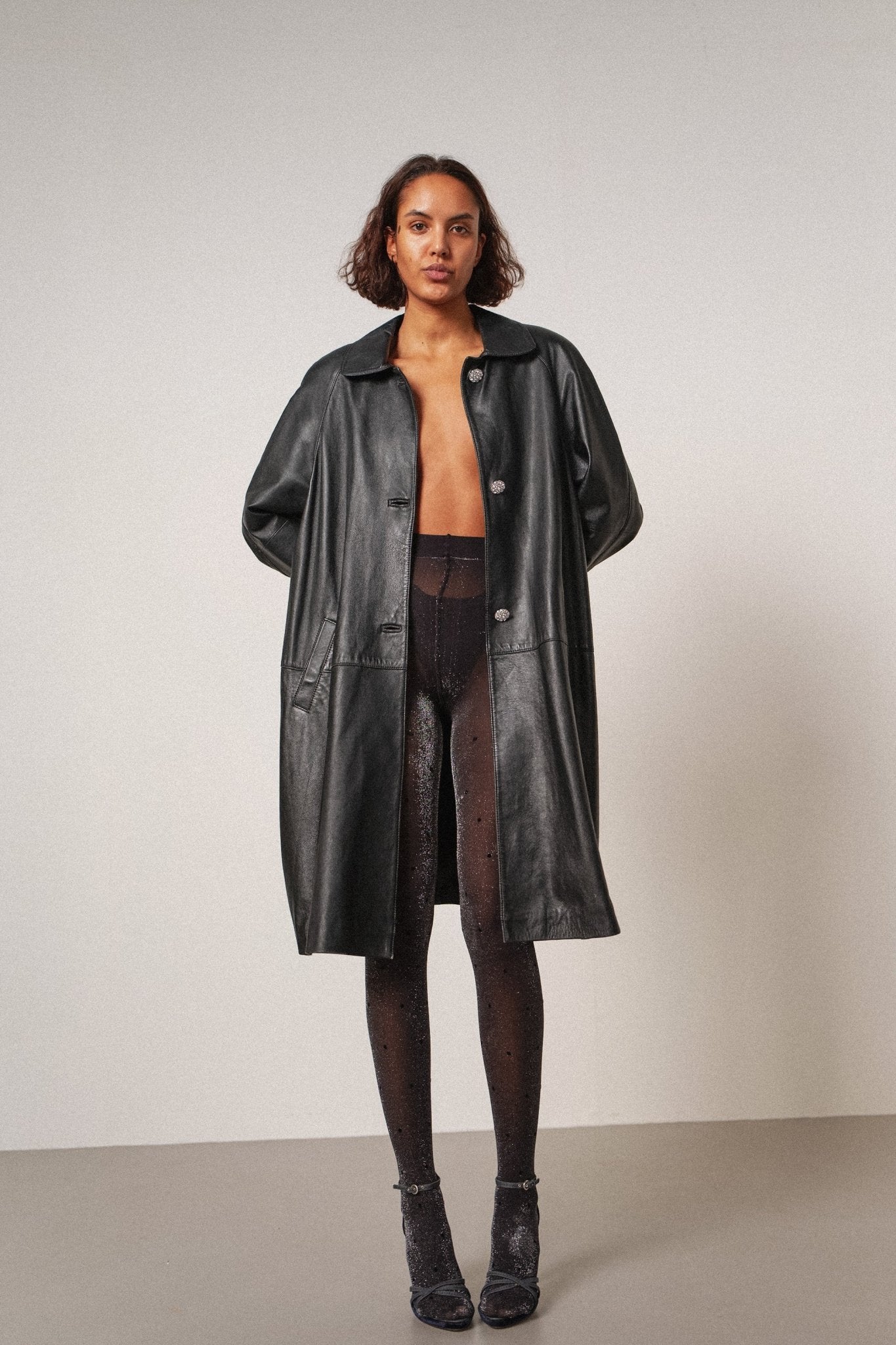 Premium Leather Coat - WILDE