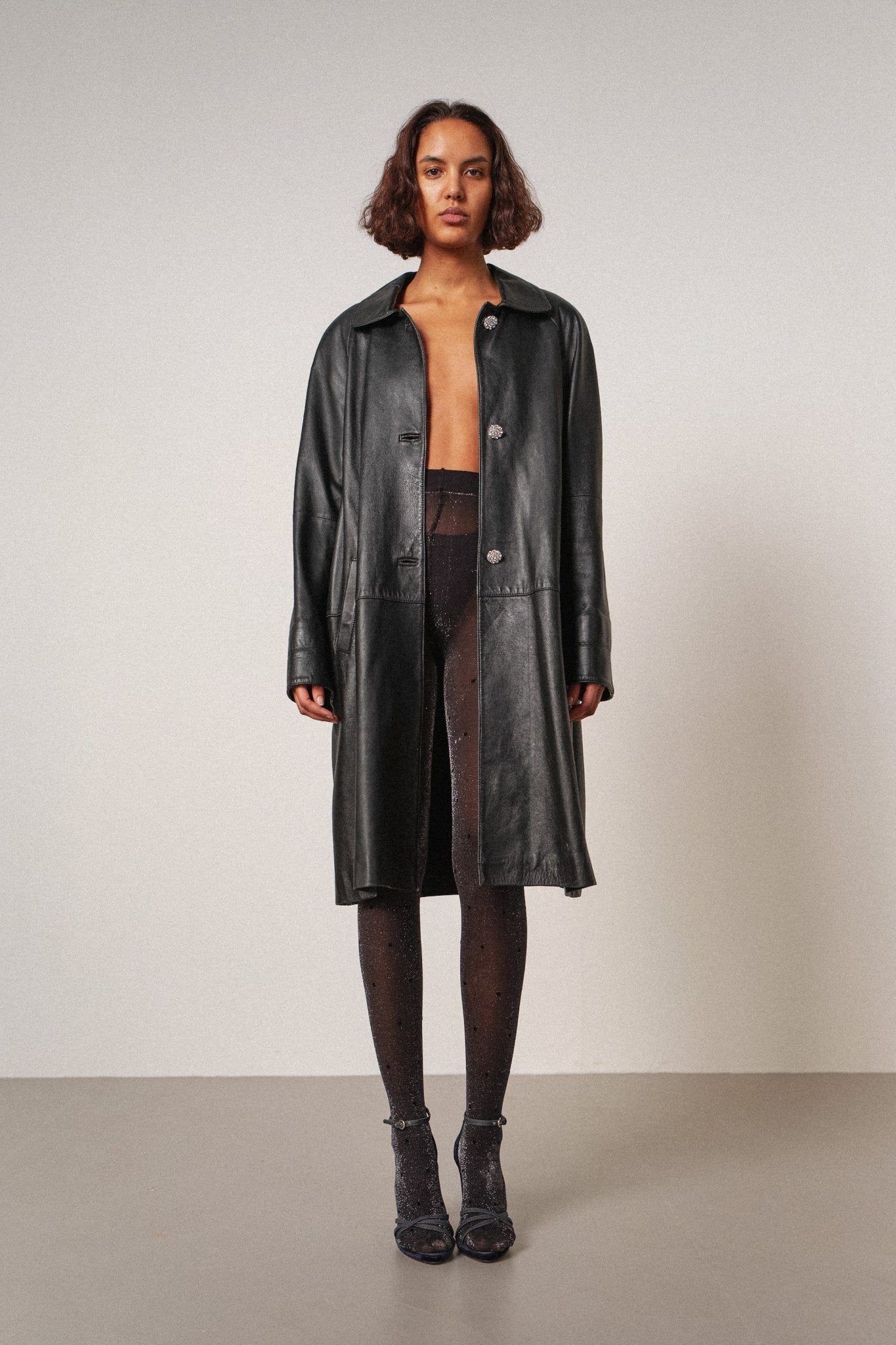 Premium Leather Coat - WILDE