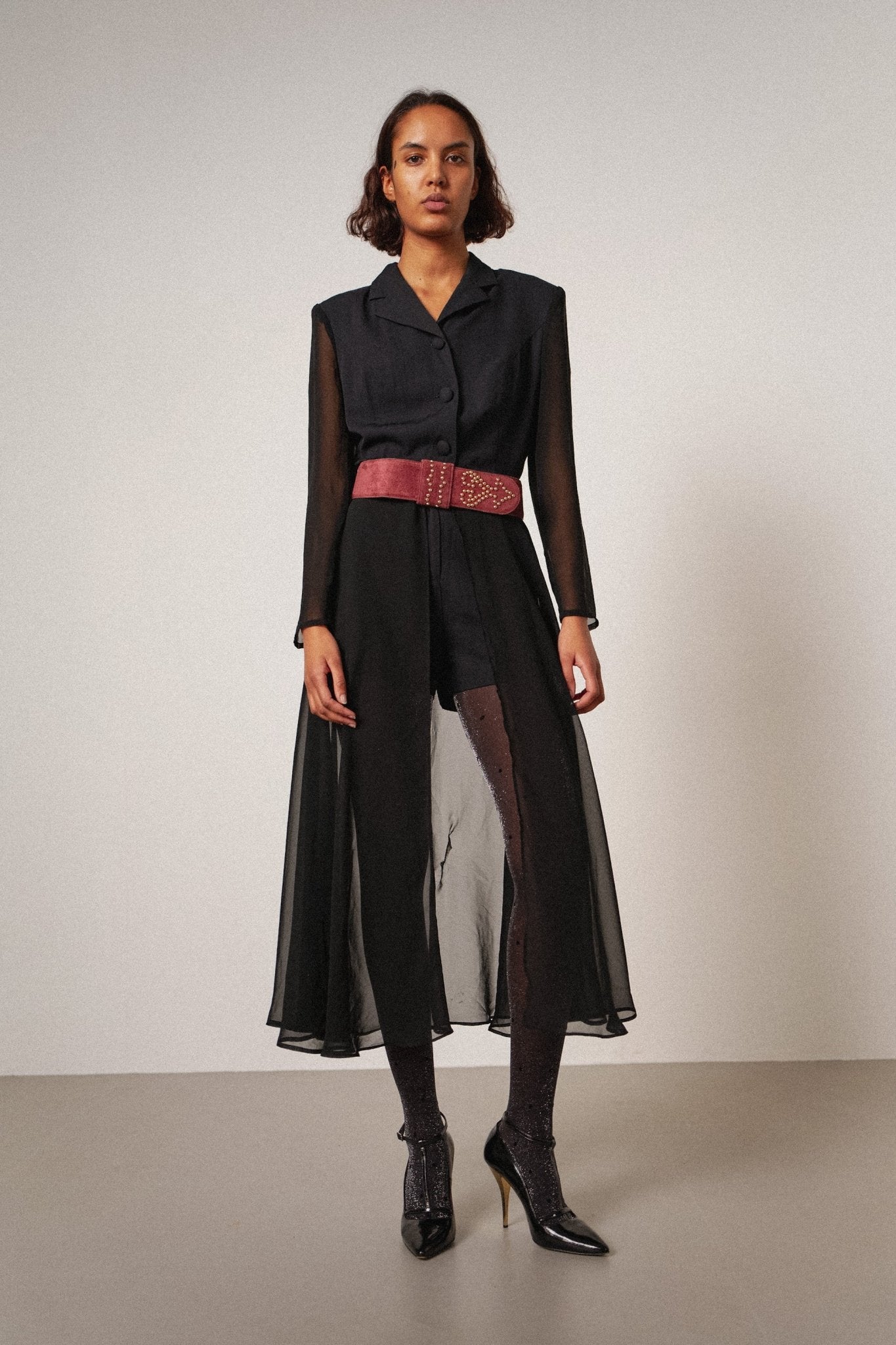 Sheer Playsuit Dress - WILDE