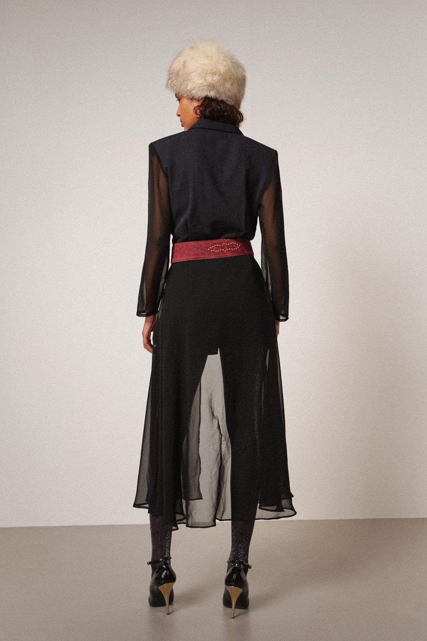 Sheer Playsuit Dress - WILDE