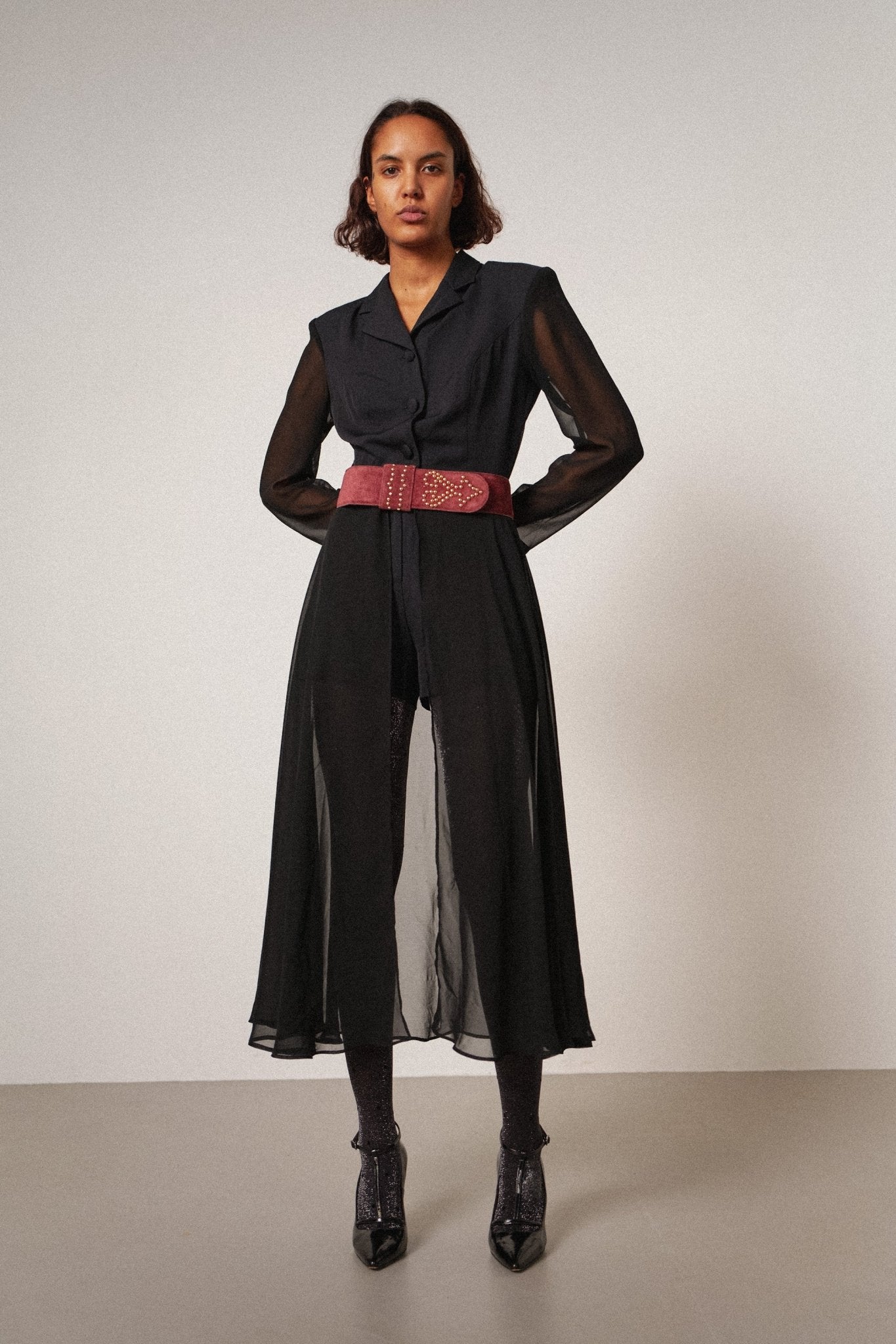 Sheer Playsuit Dress - WILDE