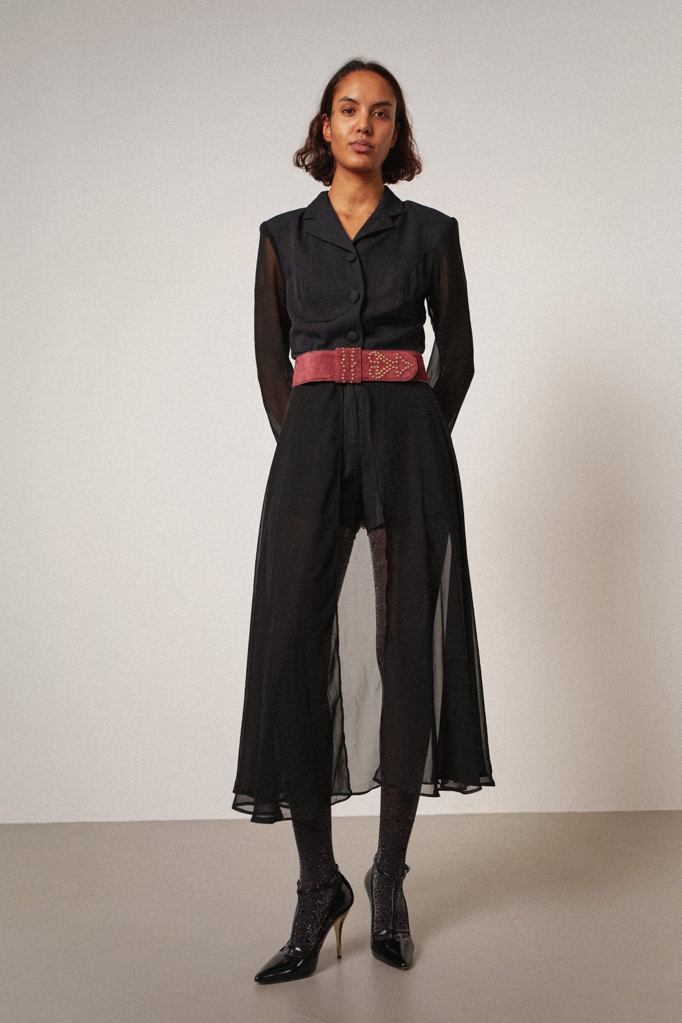 Sheer Playsuit Dress - WILDE