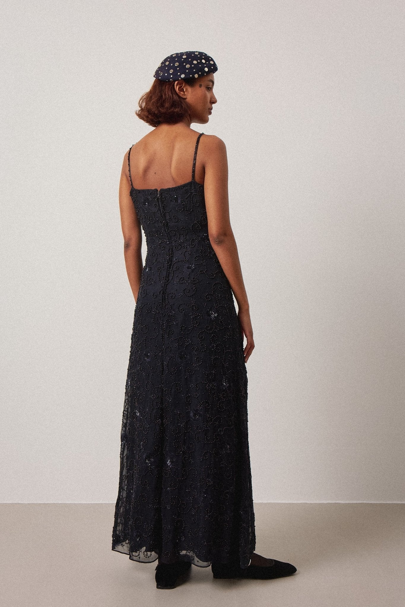 Silk Floral Bead Dress - WILDE