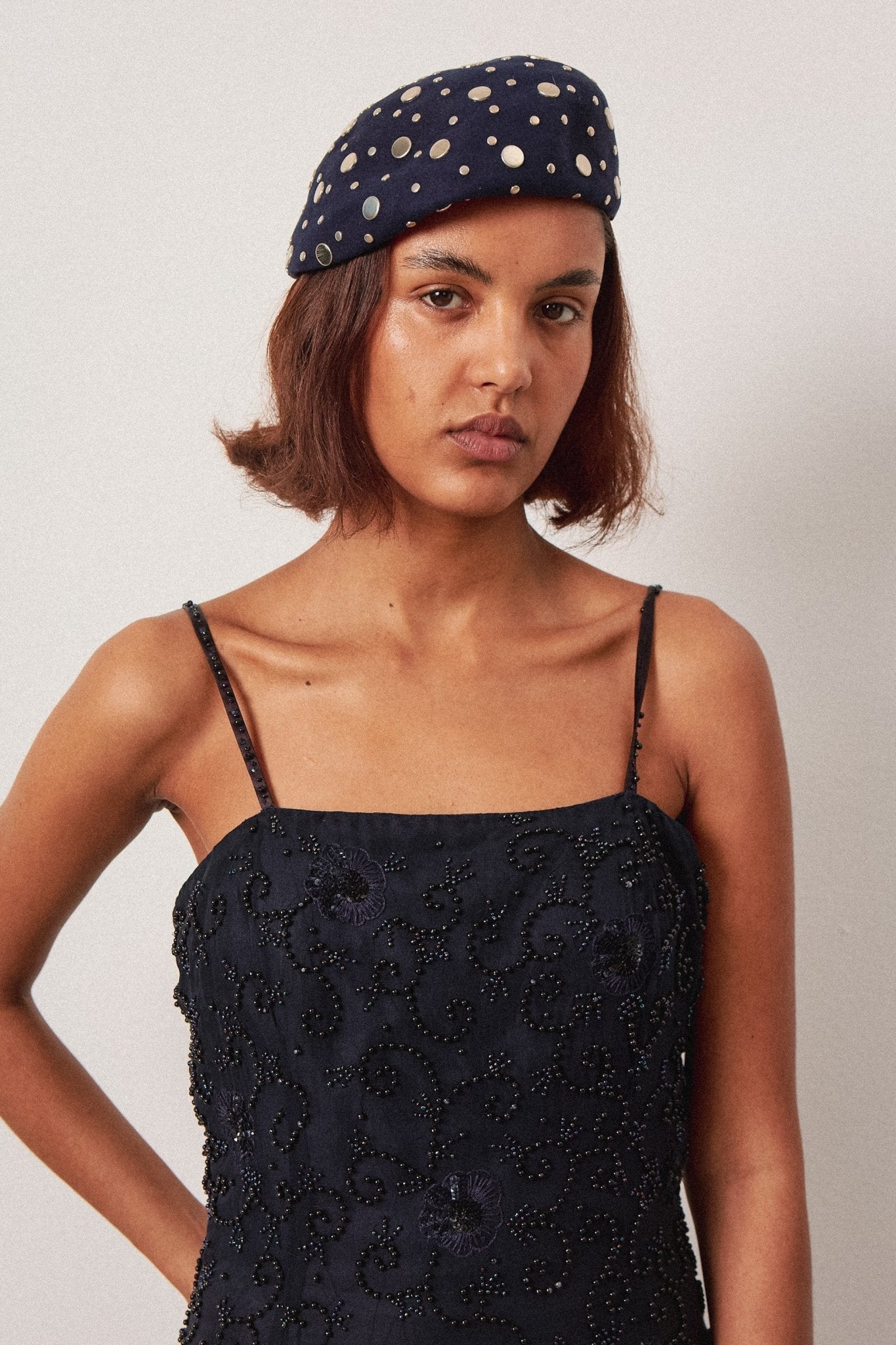 Silk Floral Bead Dress - WILDE