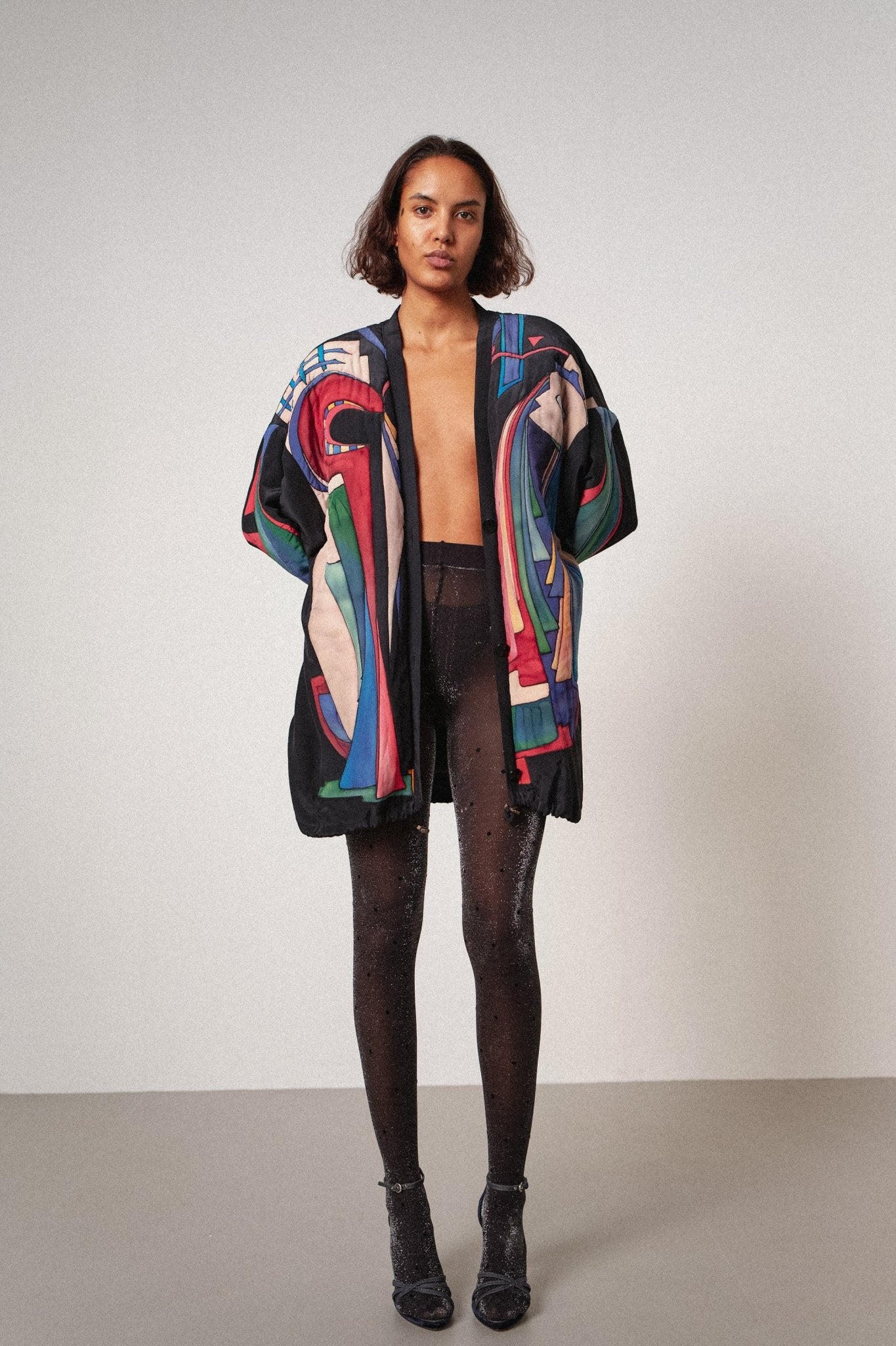 Silk Print Jacket - WILDE