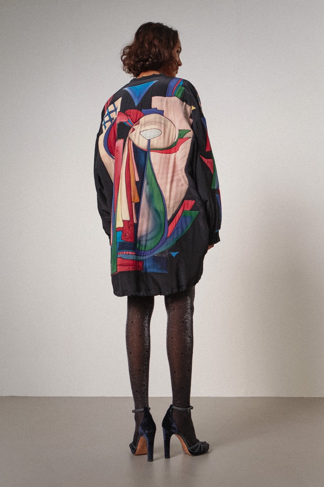 Silk Print Jacket - WILDE