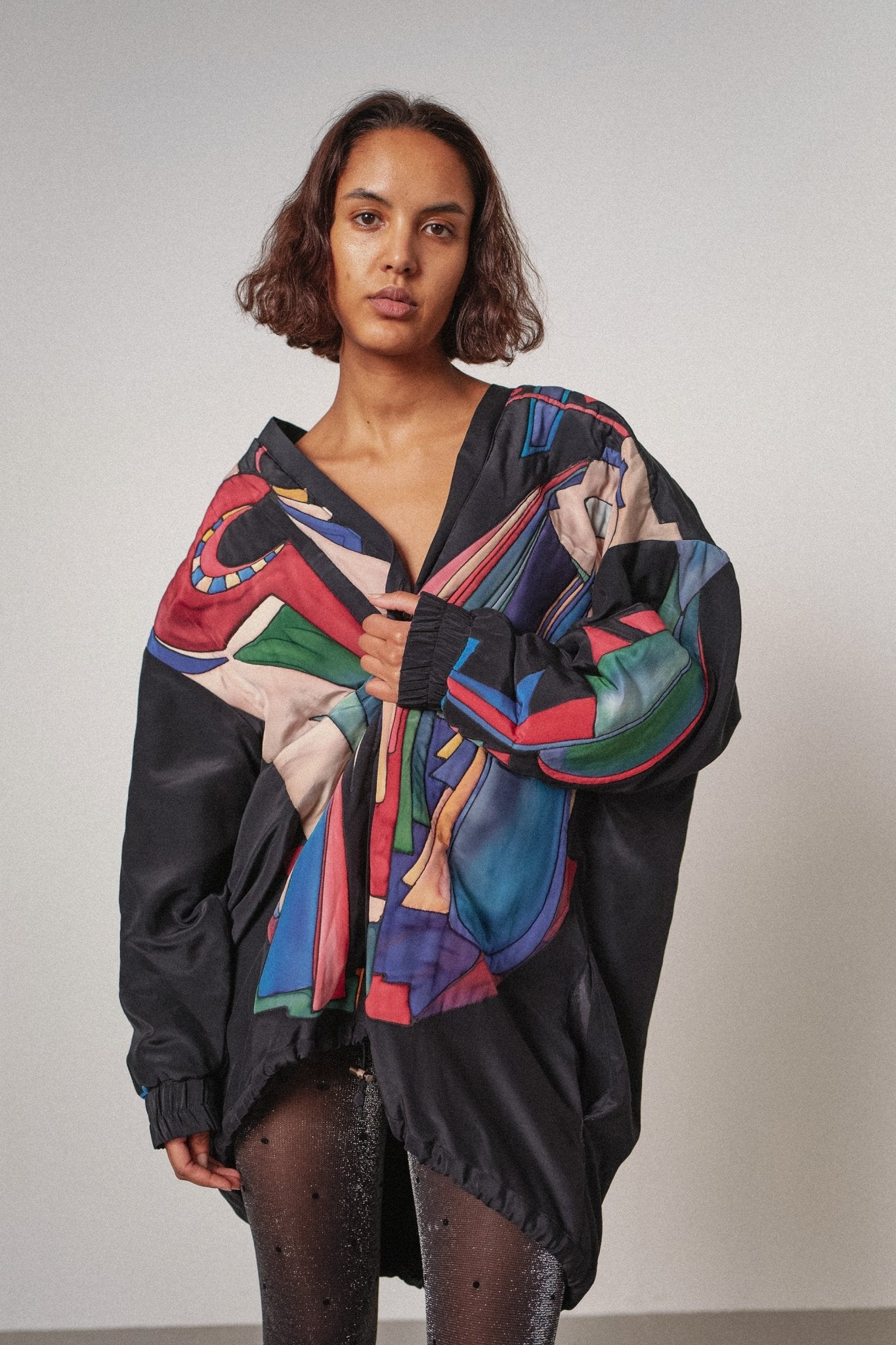 Silk Print Jacket - WILDE