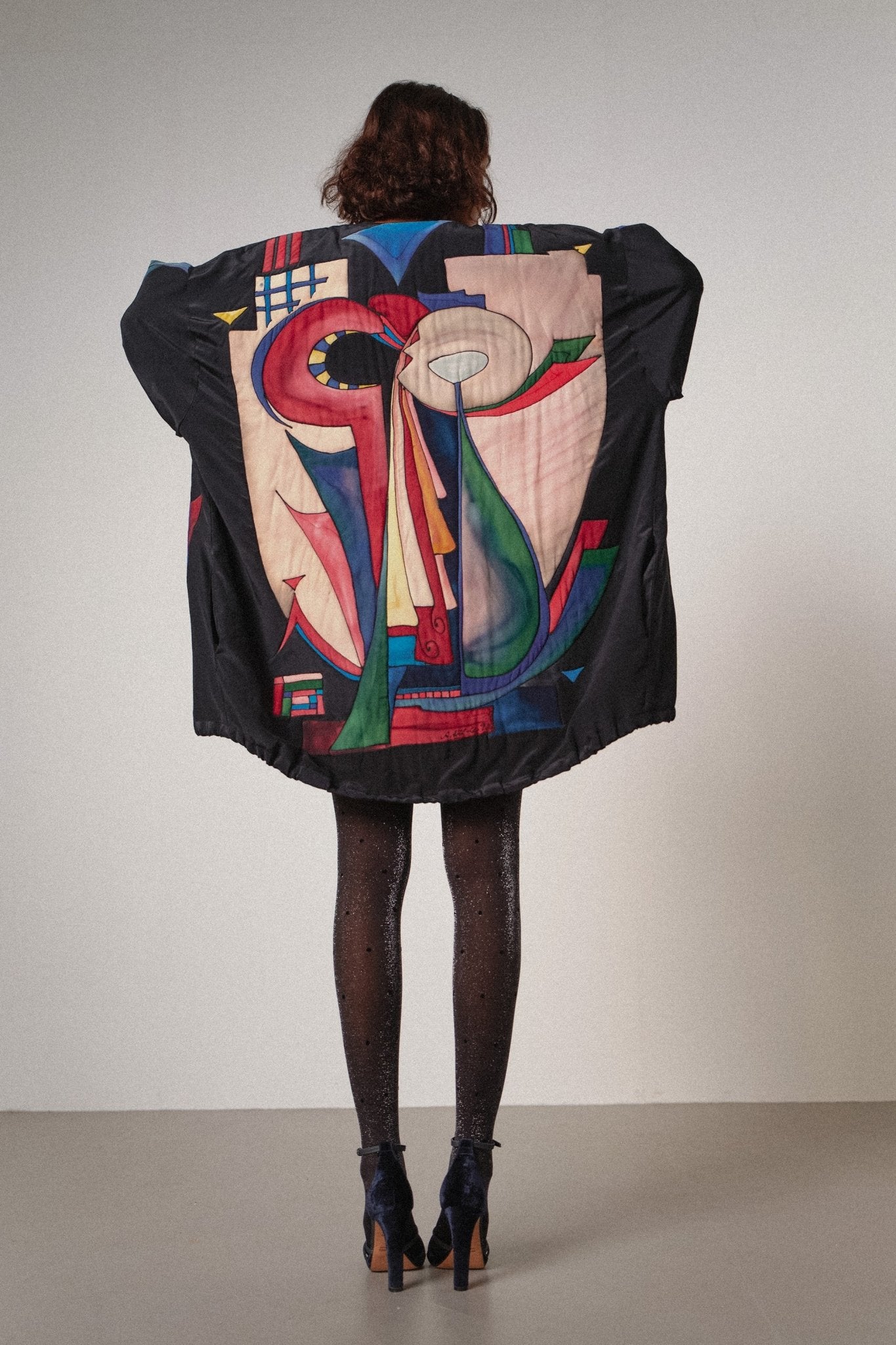 Silk Print Jacket - WILDE