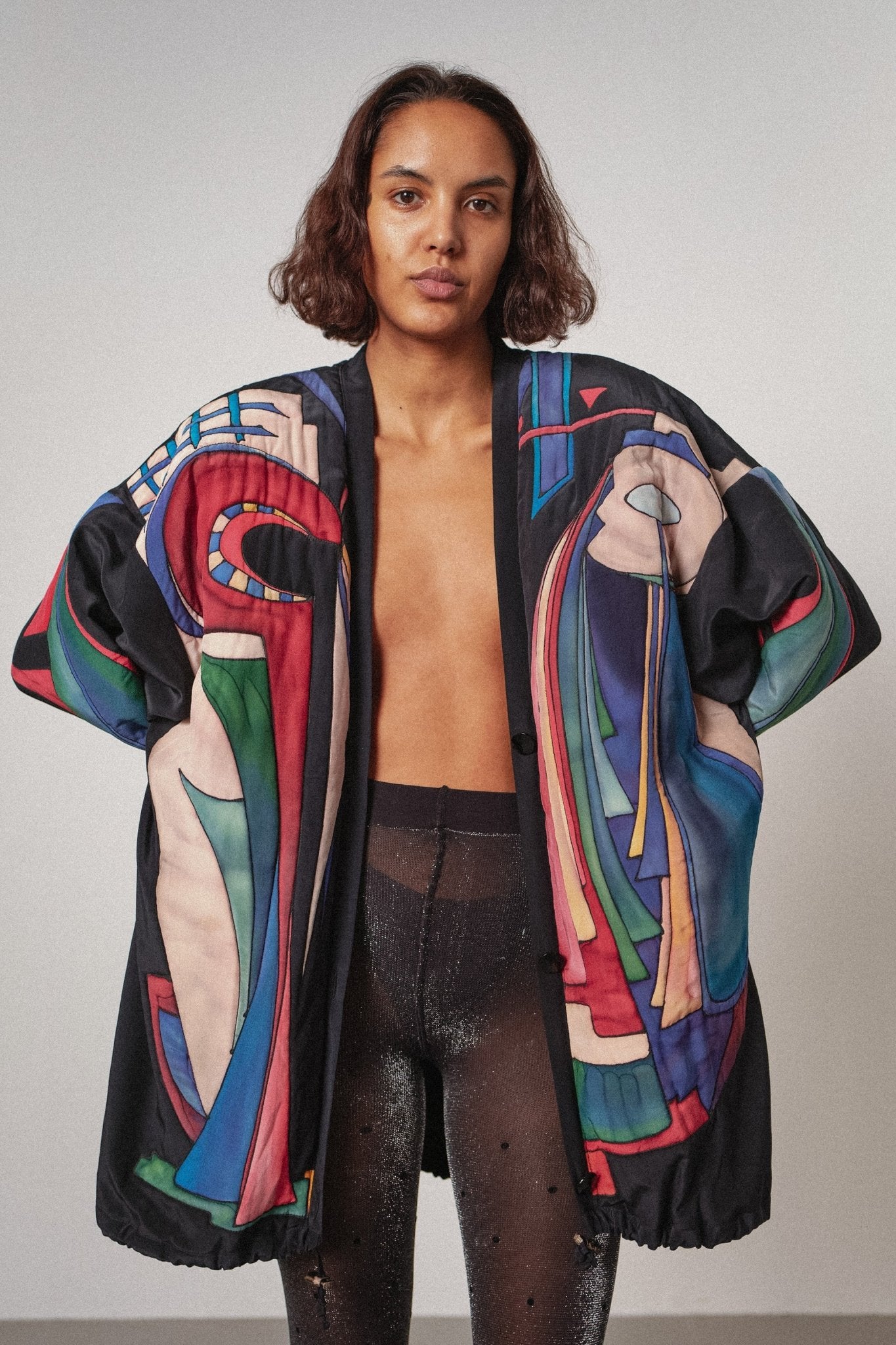 Silk Print Jacket - WILDE