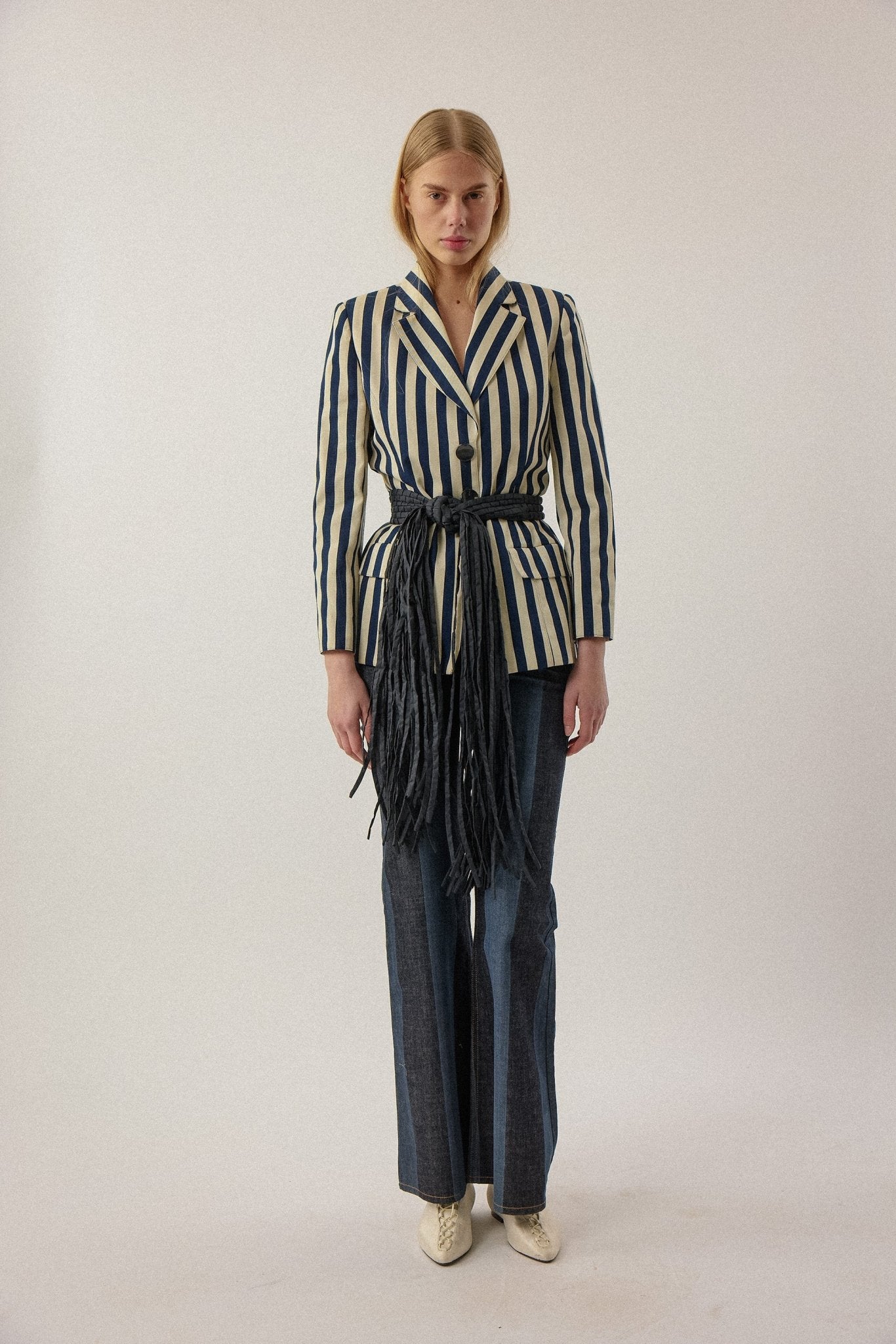 Statement Weave Tassel Belt - WILDE