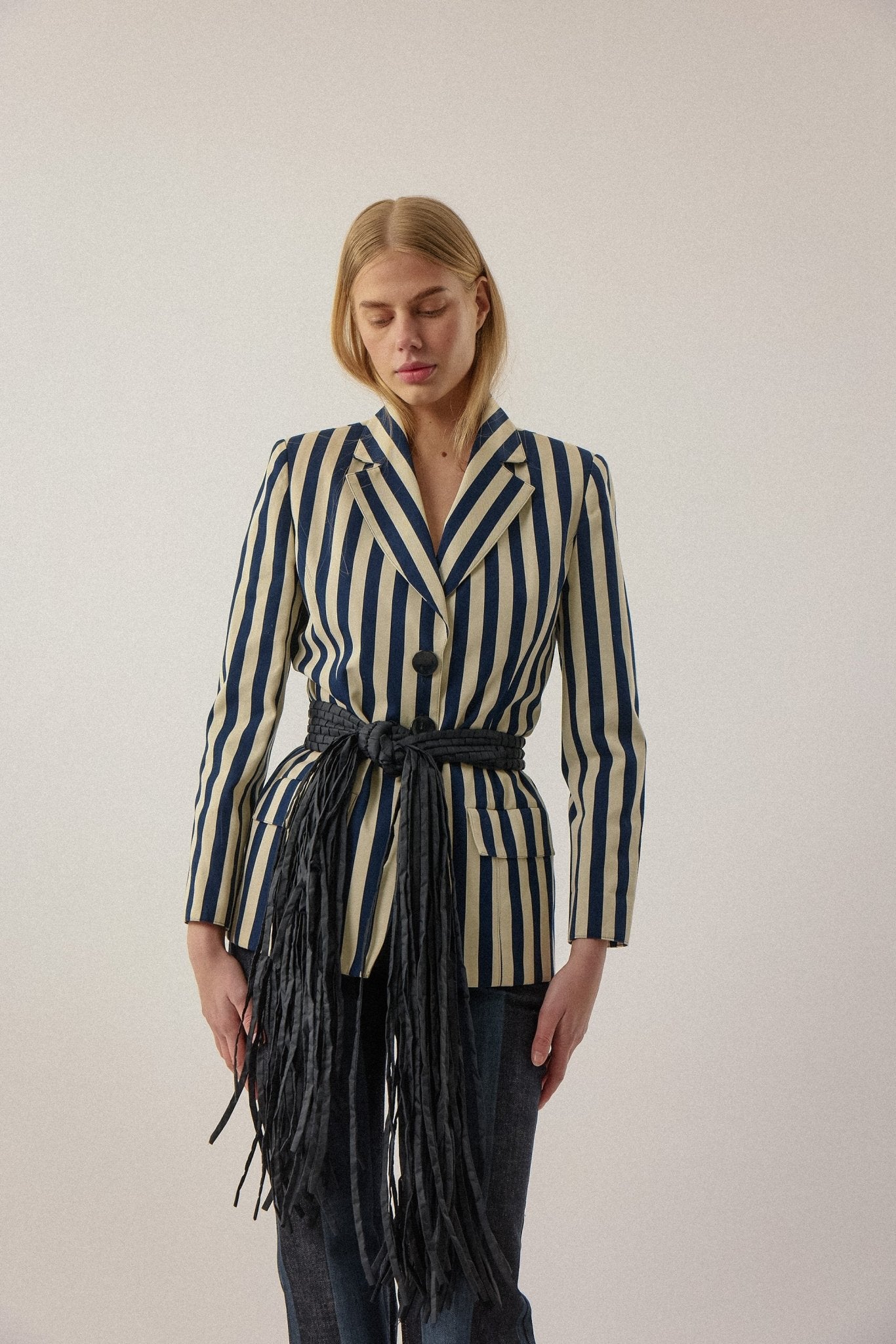 Statement Weave Tassel Belt - WILDE