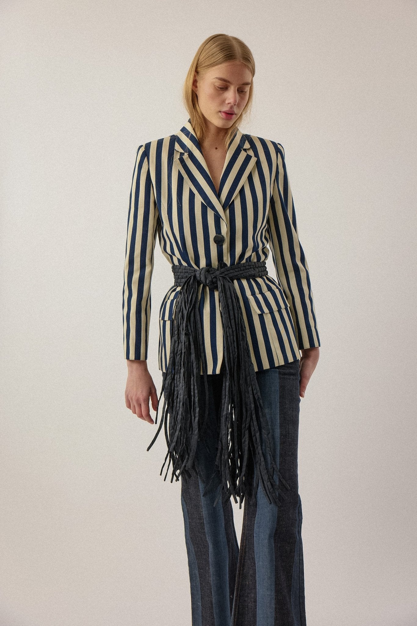 Statement Weave Tassel Belt - WILDE