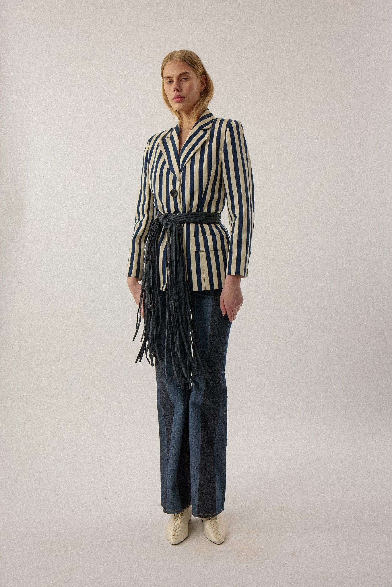 Statement Weave Tassel Belt - WILDE