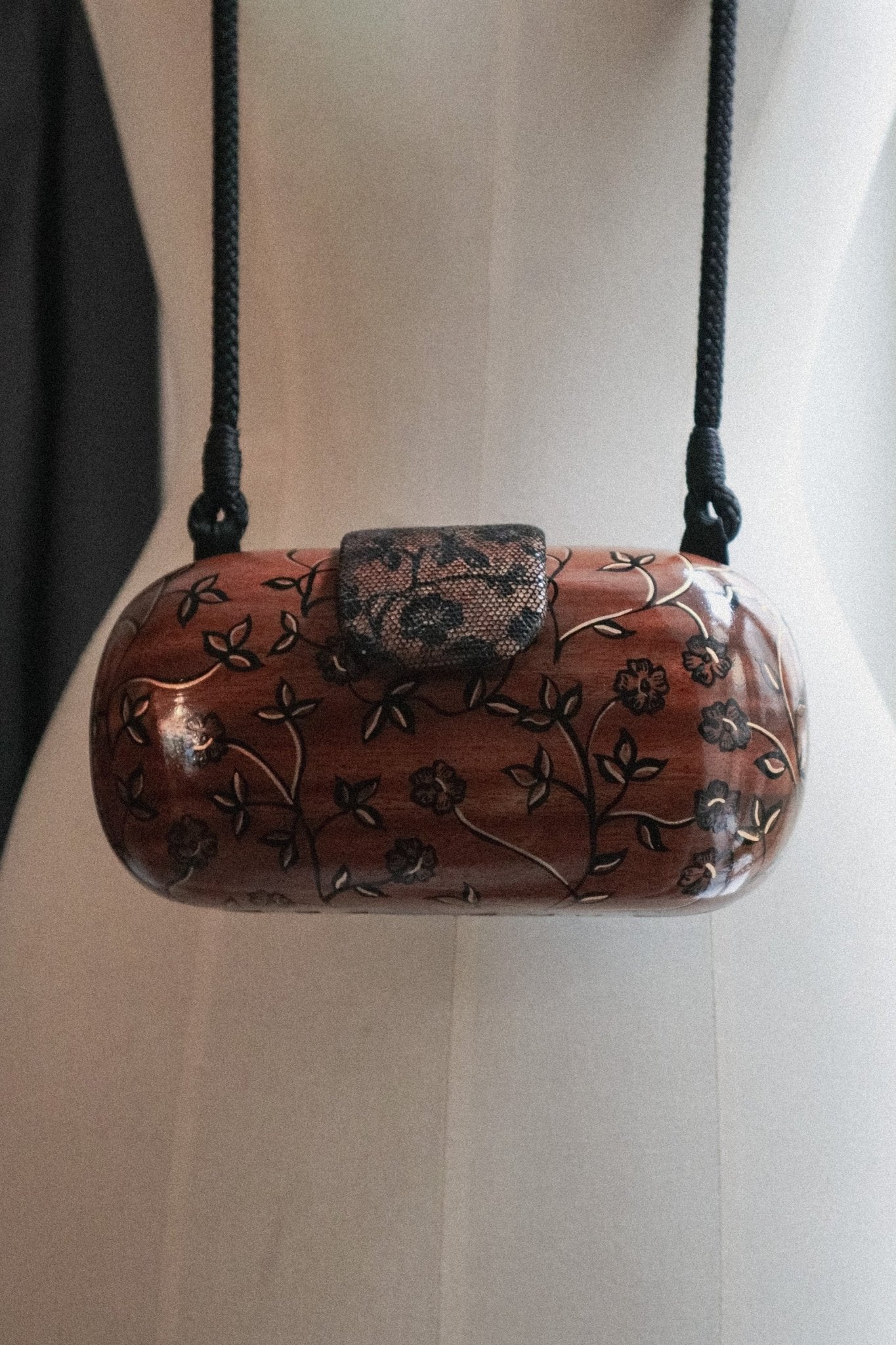 Timmy Woods Floral Wood Bag - WILDE