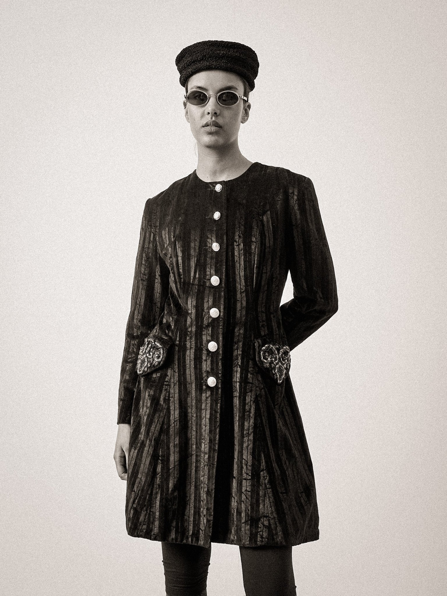 Velvet Stripe Jacket - WILDE