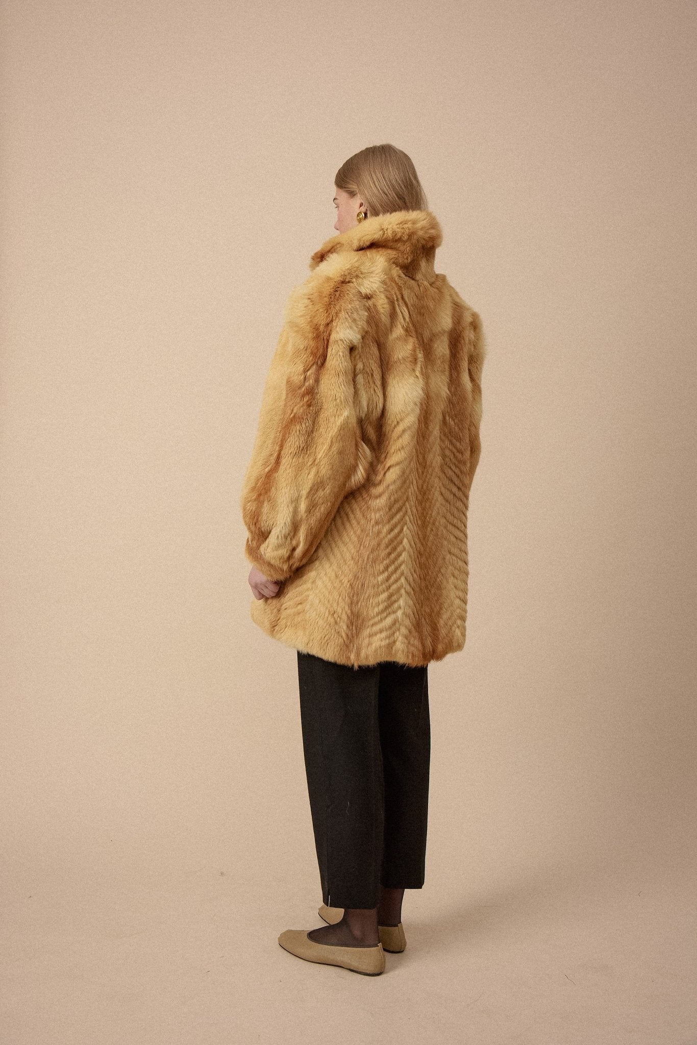 Vintage Fox Fur Coat - WILDE Copenhagen