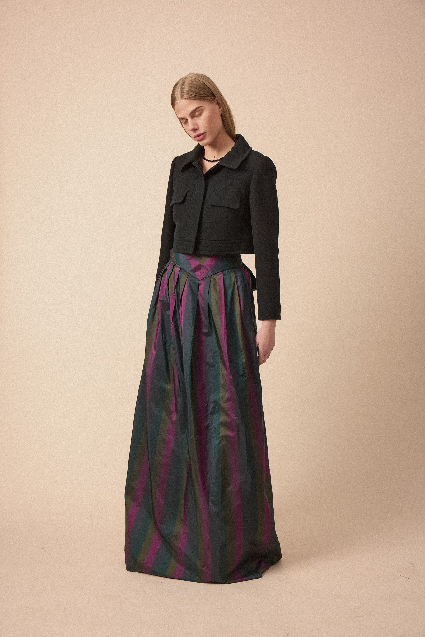 Vintage Italian Cropped Wool Jacket - WILDE