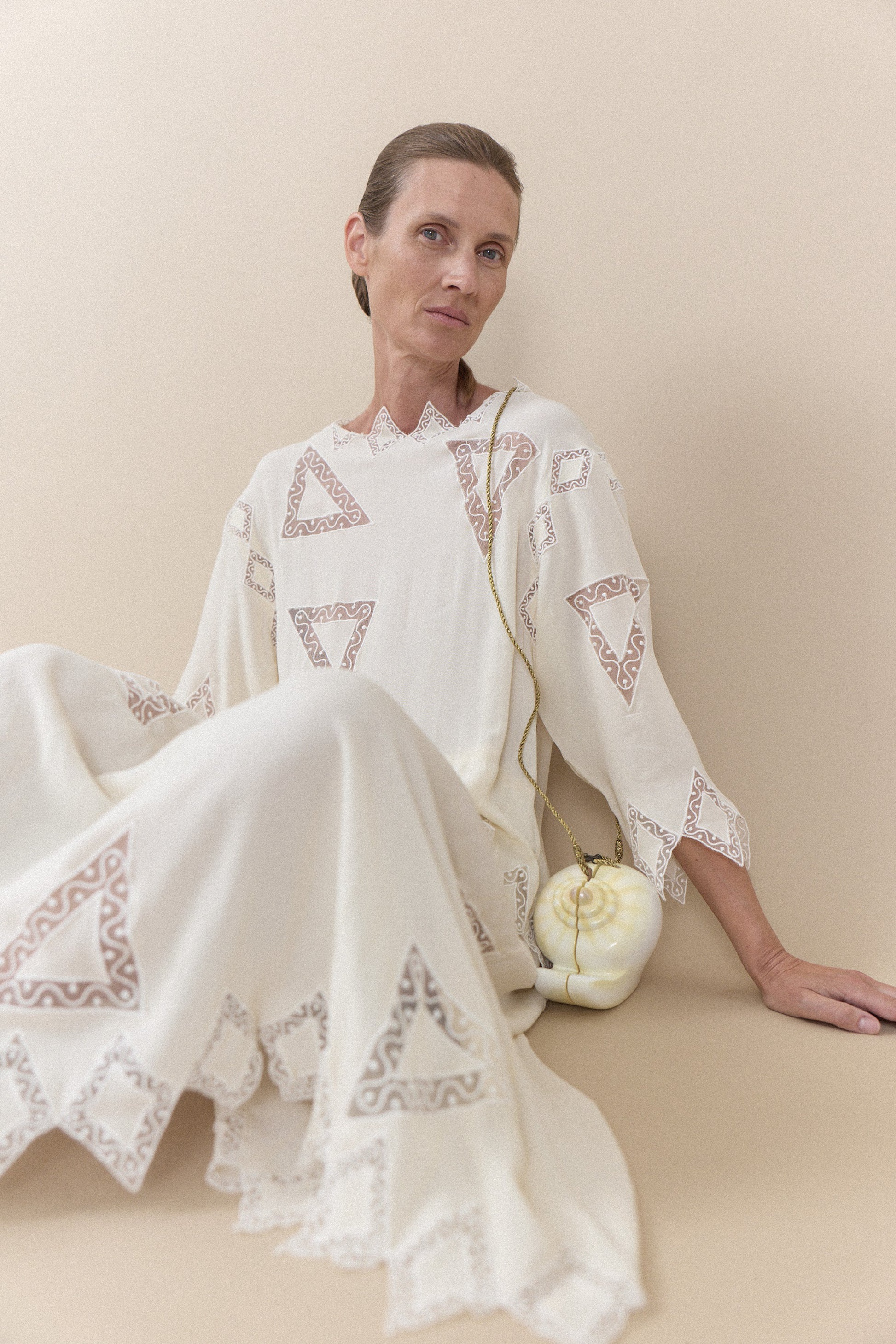 Karl Lagerfeld for Chloé 1981 Archival Silk Dress - WILDE Copenhagen