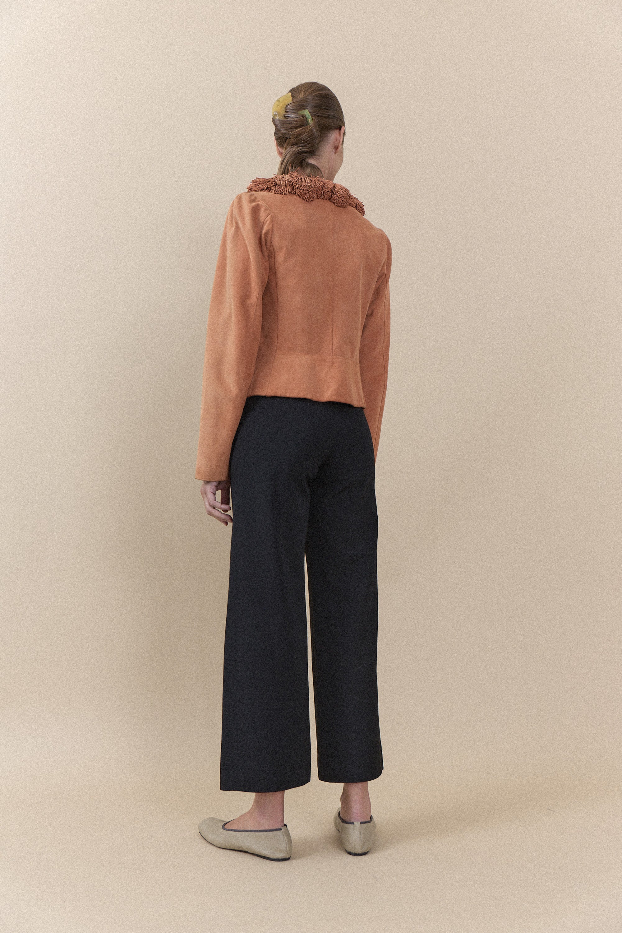 YSL Rive Gauche Tom Ford Era Suede Jacket | WILDE Copenhagen