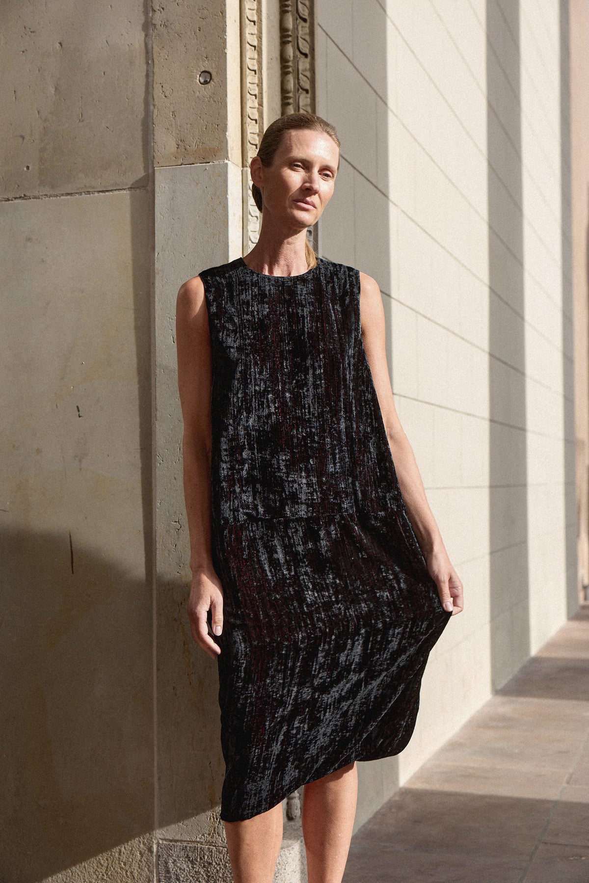 Vintage Romeo Gigli Black Velvet Dress | WILDE Copenhagen