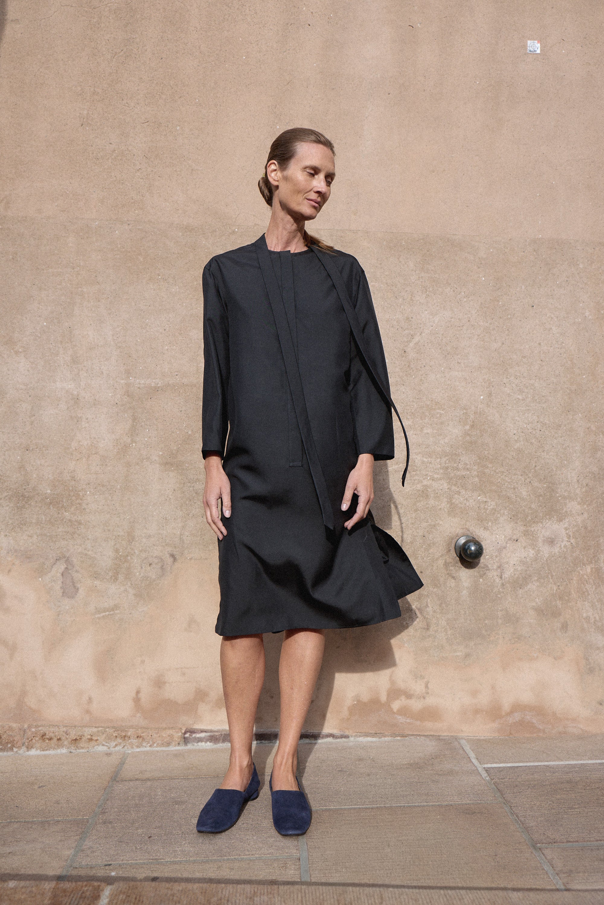Vintage Hermès Black Silk Dress | WILDE Copenhagen