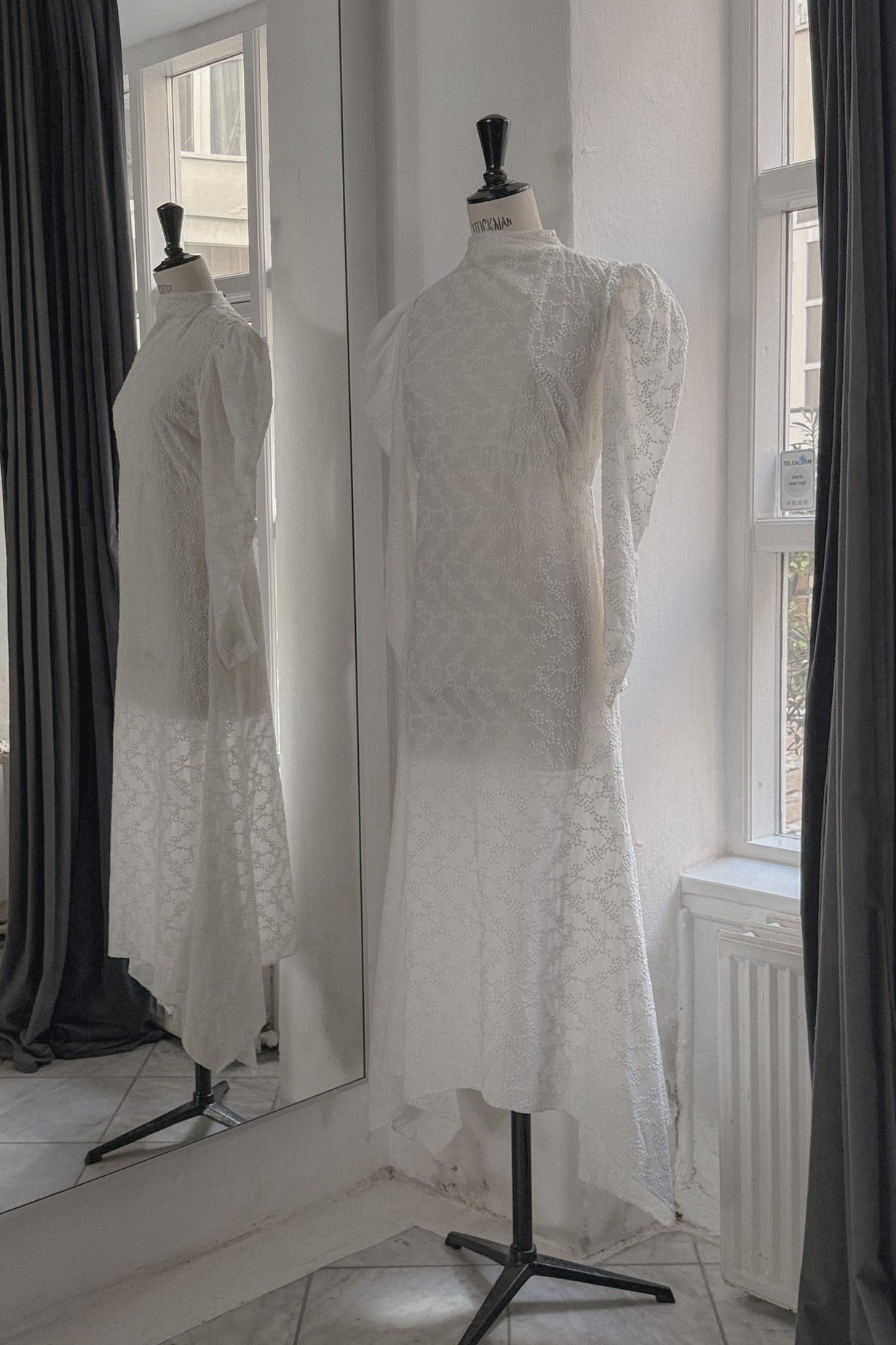 By Malene Birger White Embroidered Cotton Dress, WILDE Copenhagen
