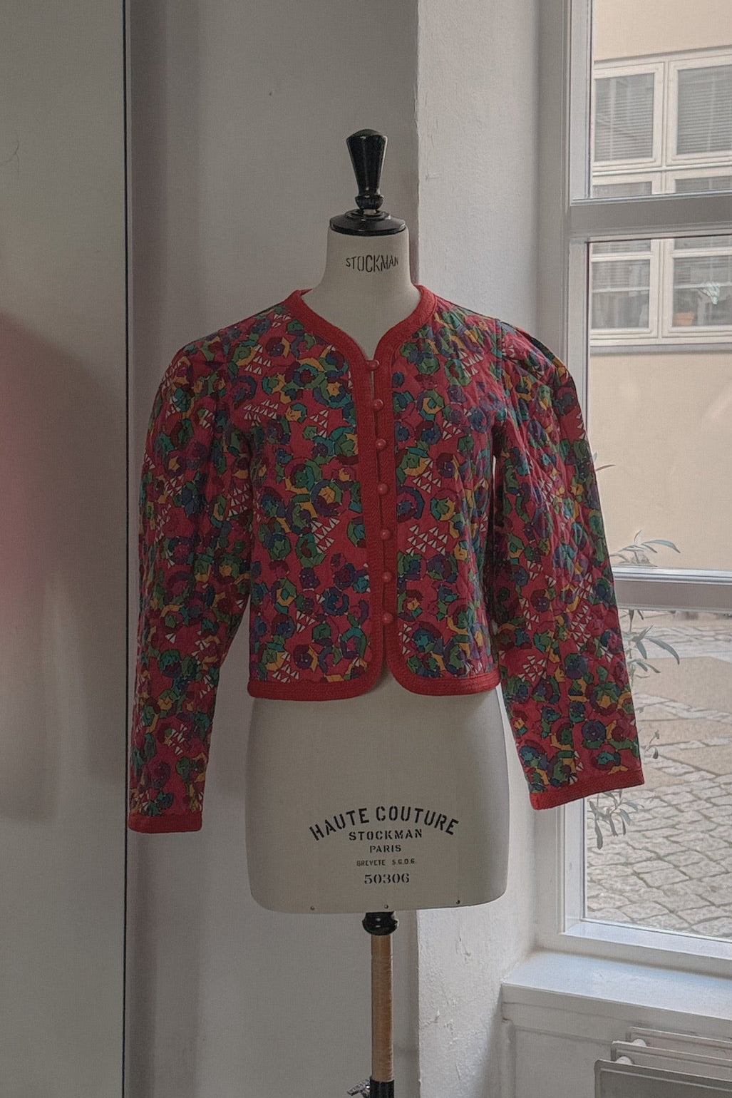Yves Saint Laurent Rive Gauche Floral Quilted Jacket | WILDE