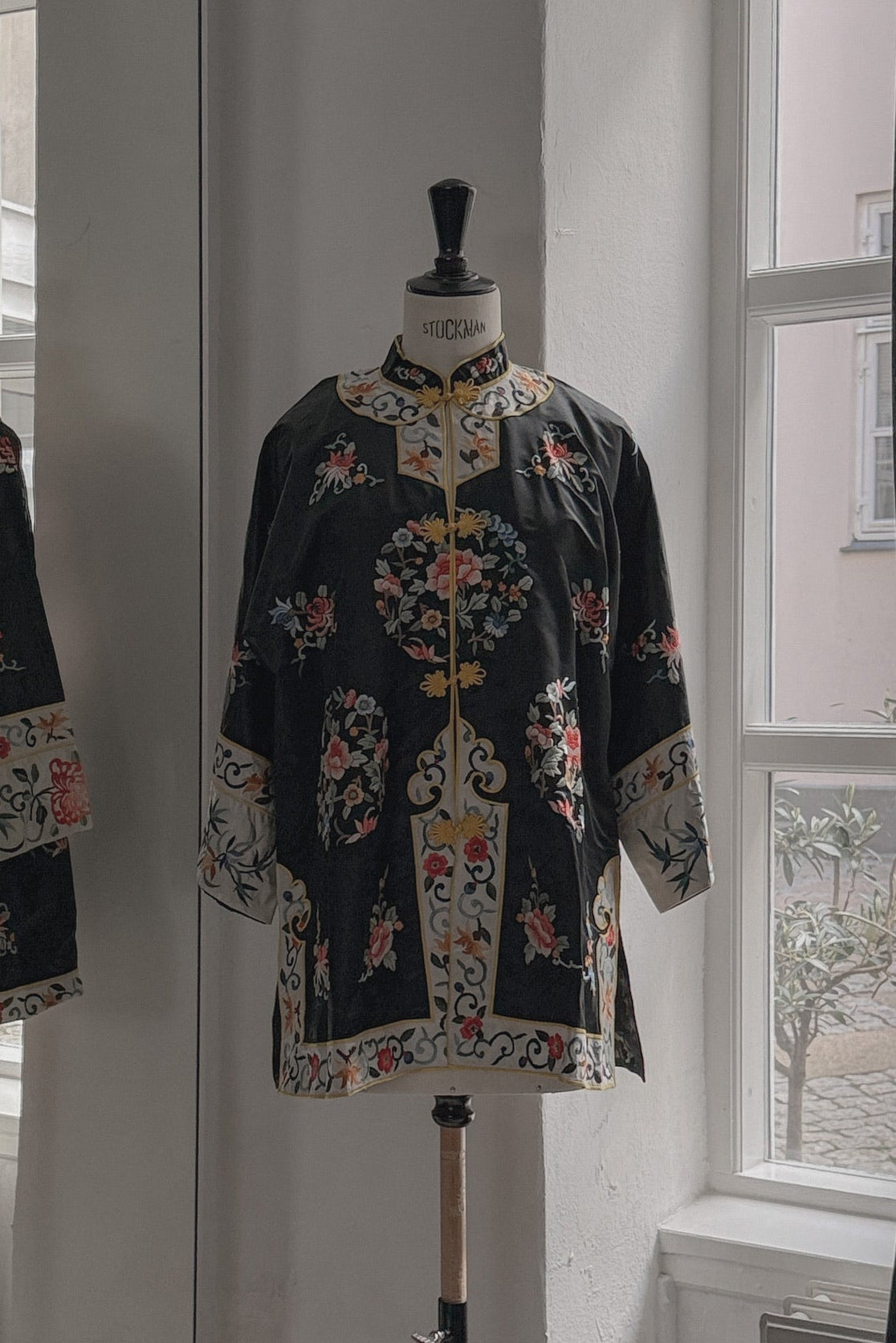 Vintage Silk Embroidered Robe, WILDE Copenhagen