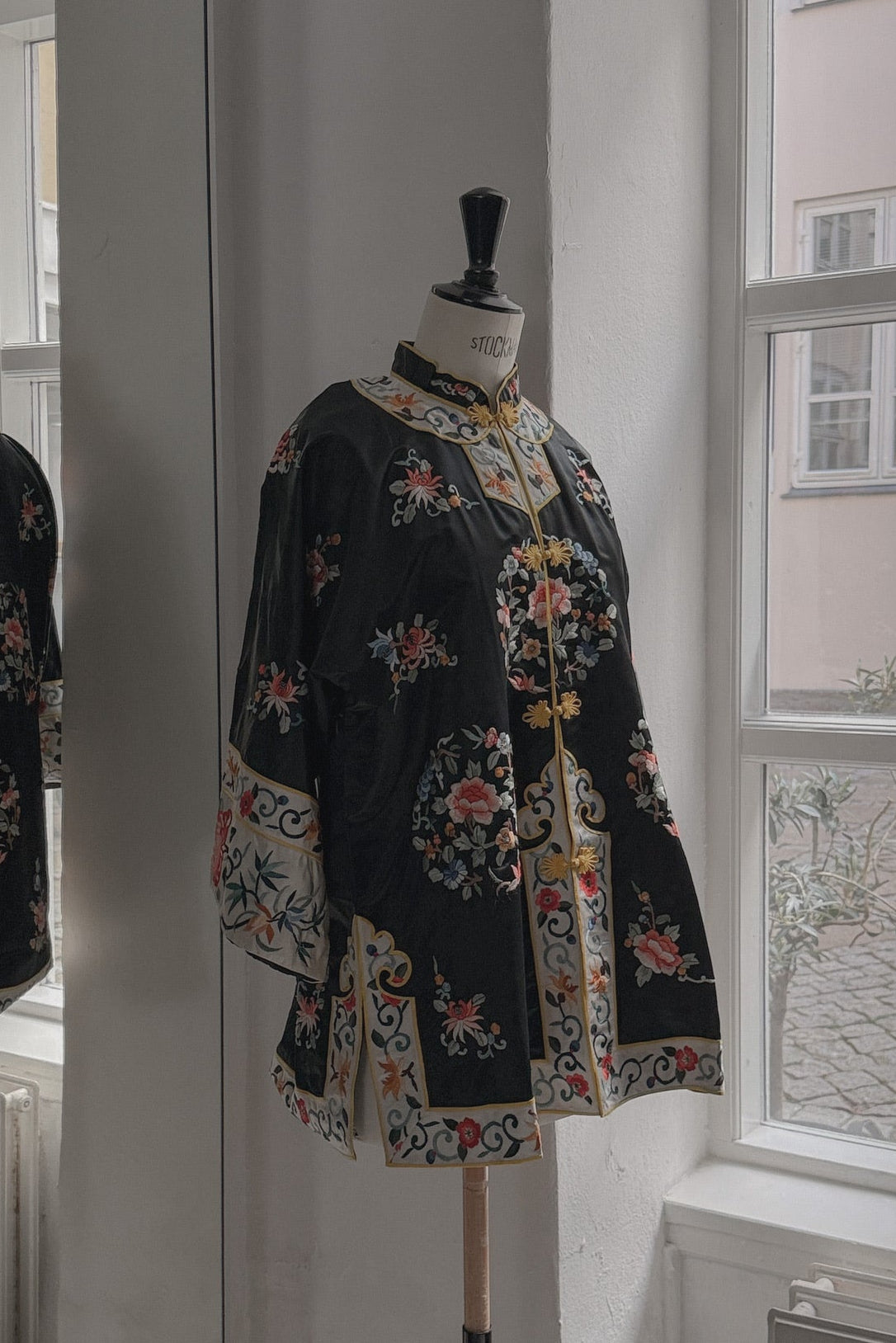Vintage Silk Embroidered Robe, WILDE Copenhagen