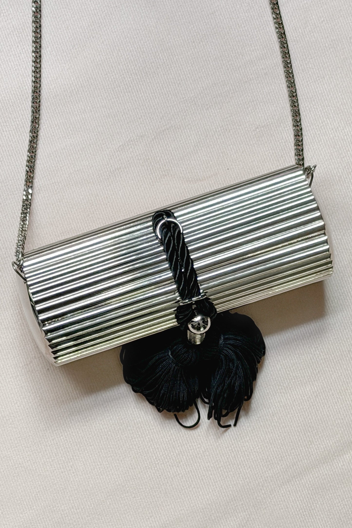 Vintage Silver Tassel Minaudière, WILDE Copenhagen