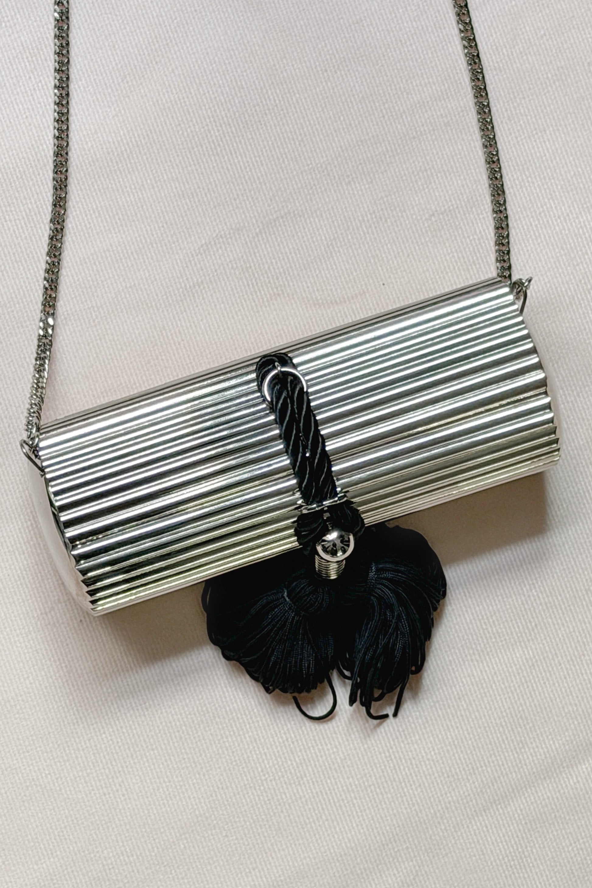 Vintage Silver Tassel Minaudière, WILDE Copenhagen