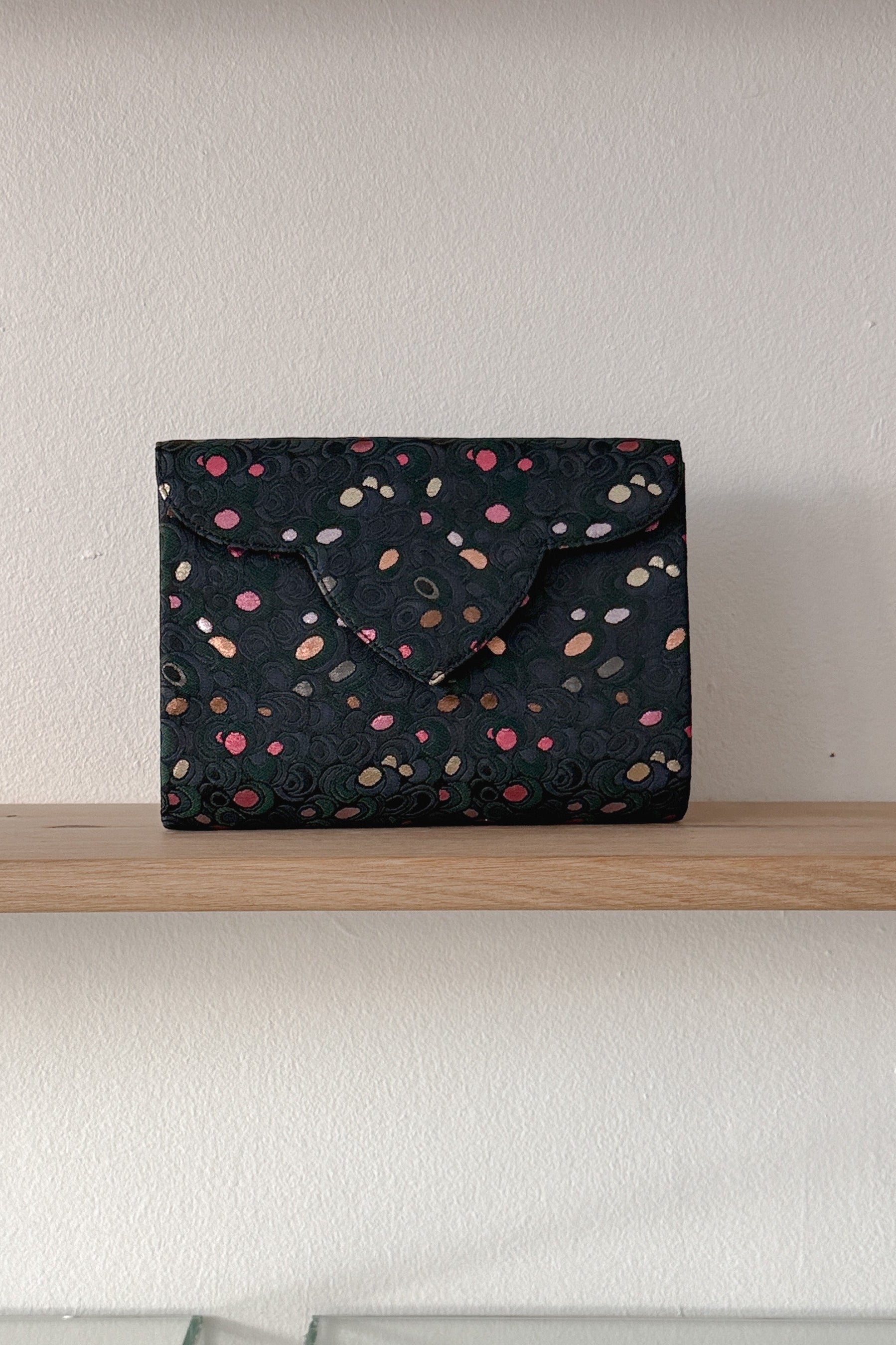 Yves Saint Laurent Silk Jacquard Clutch, WILDE Copenhagen