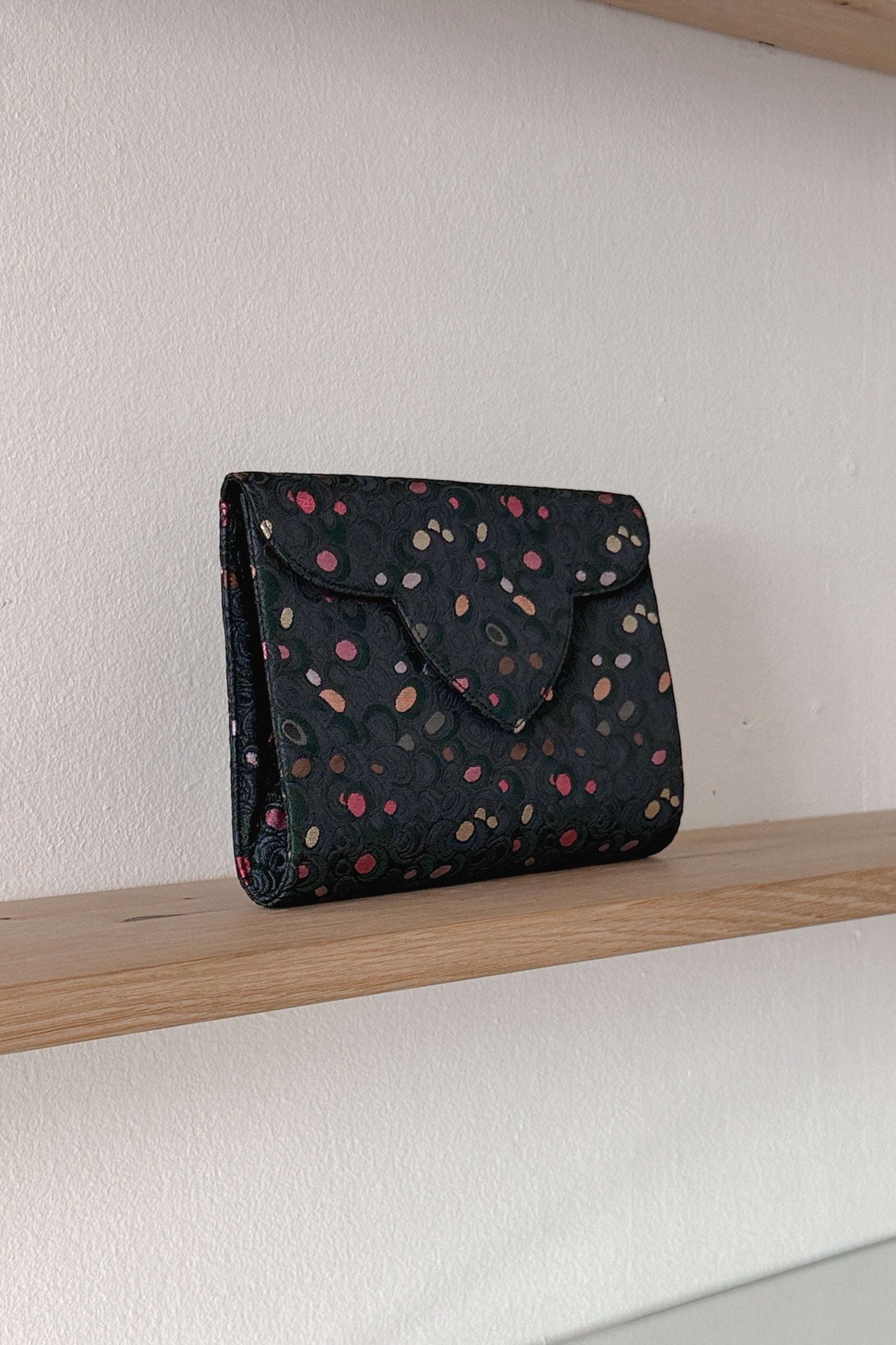 Yves Saint Laurent Silk Jacquard Clutch, WILDE Copenhagen