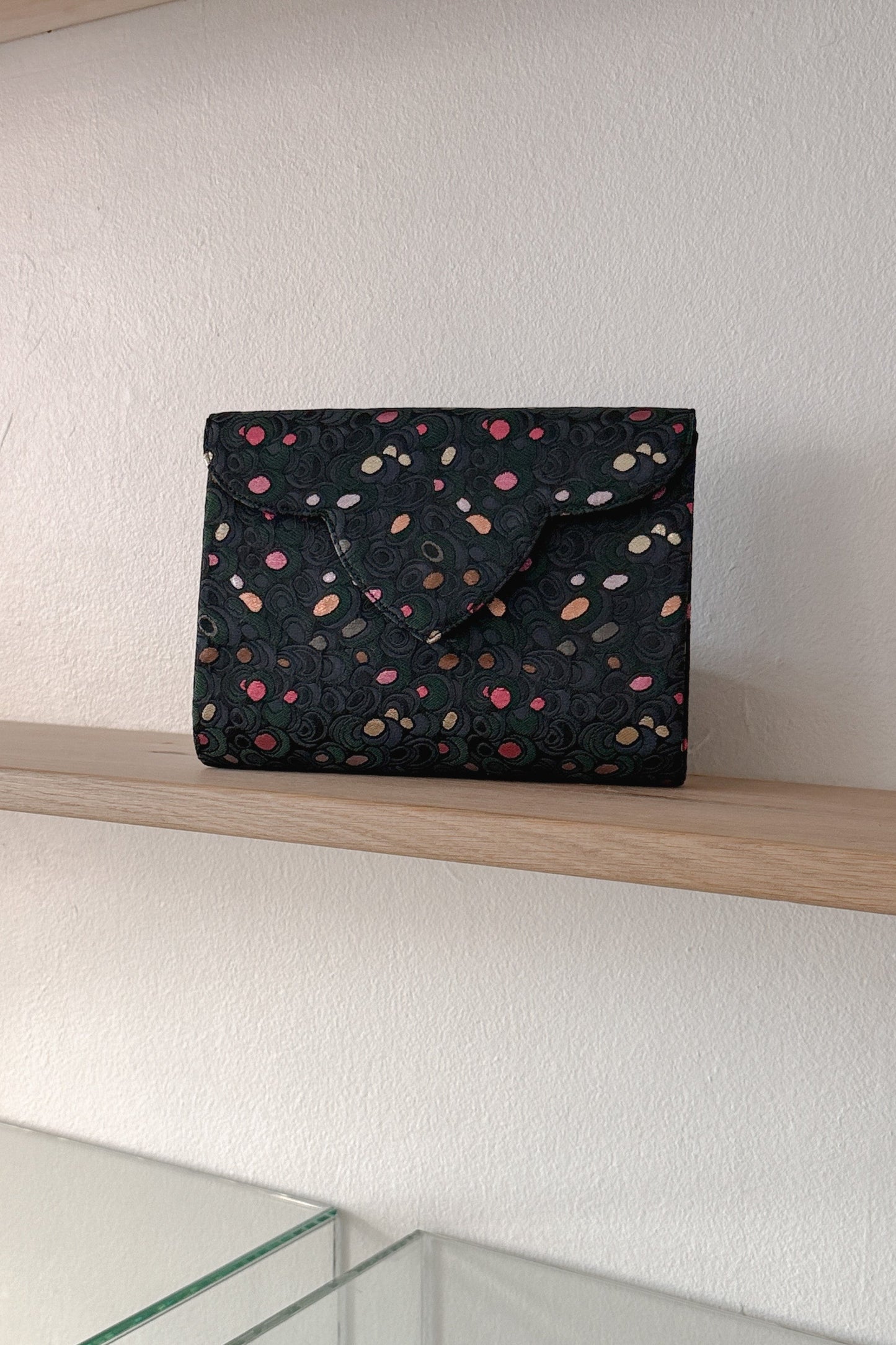 Yves Saint Laurent Silk Jacquard Clutch, WILDE Copenhagen