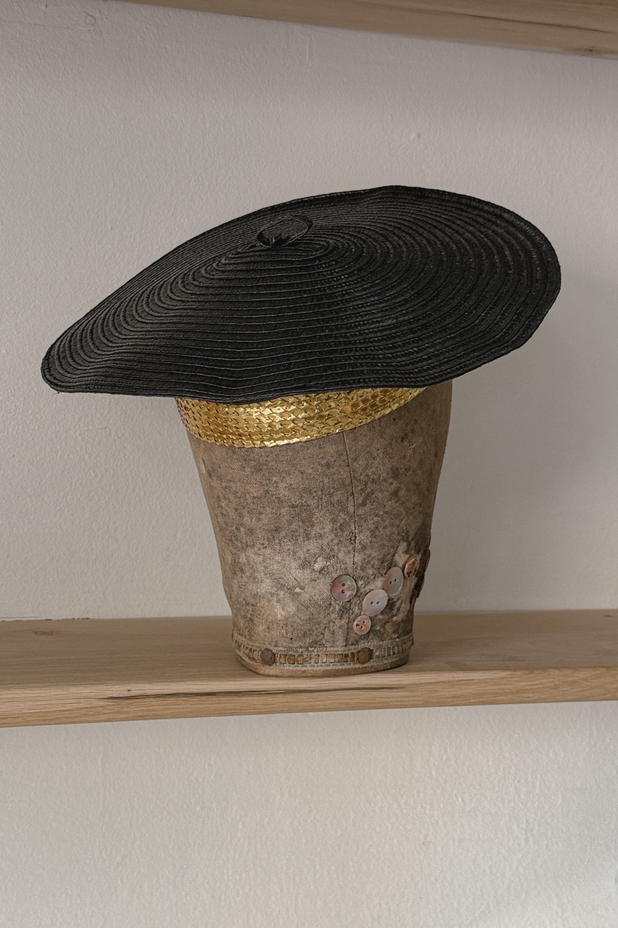 Rare Sonia Rykiel Woven Raffia Beret, WILDE Copenhagen