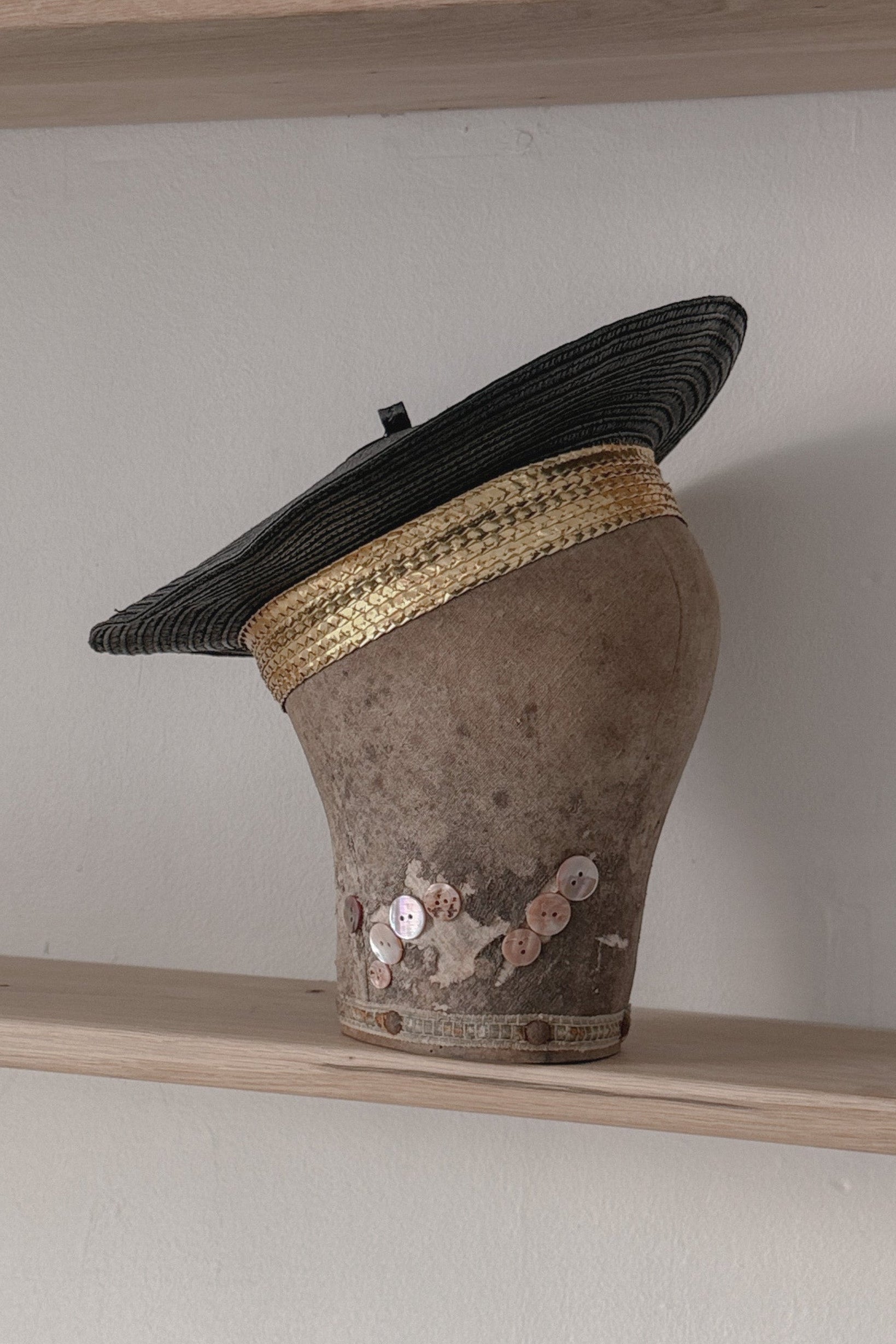 Rare Sonia Rykiel Woven Raffia Beret, WILDE Copenhagen