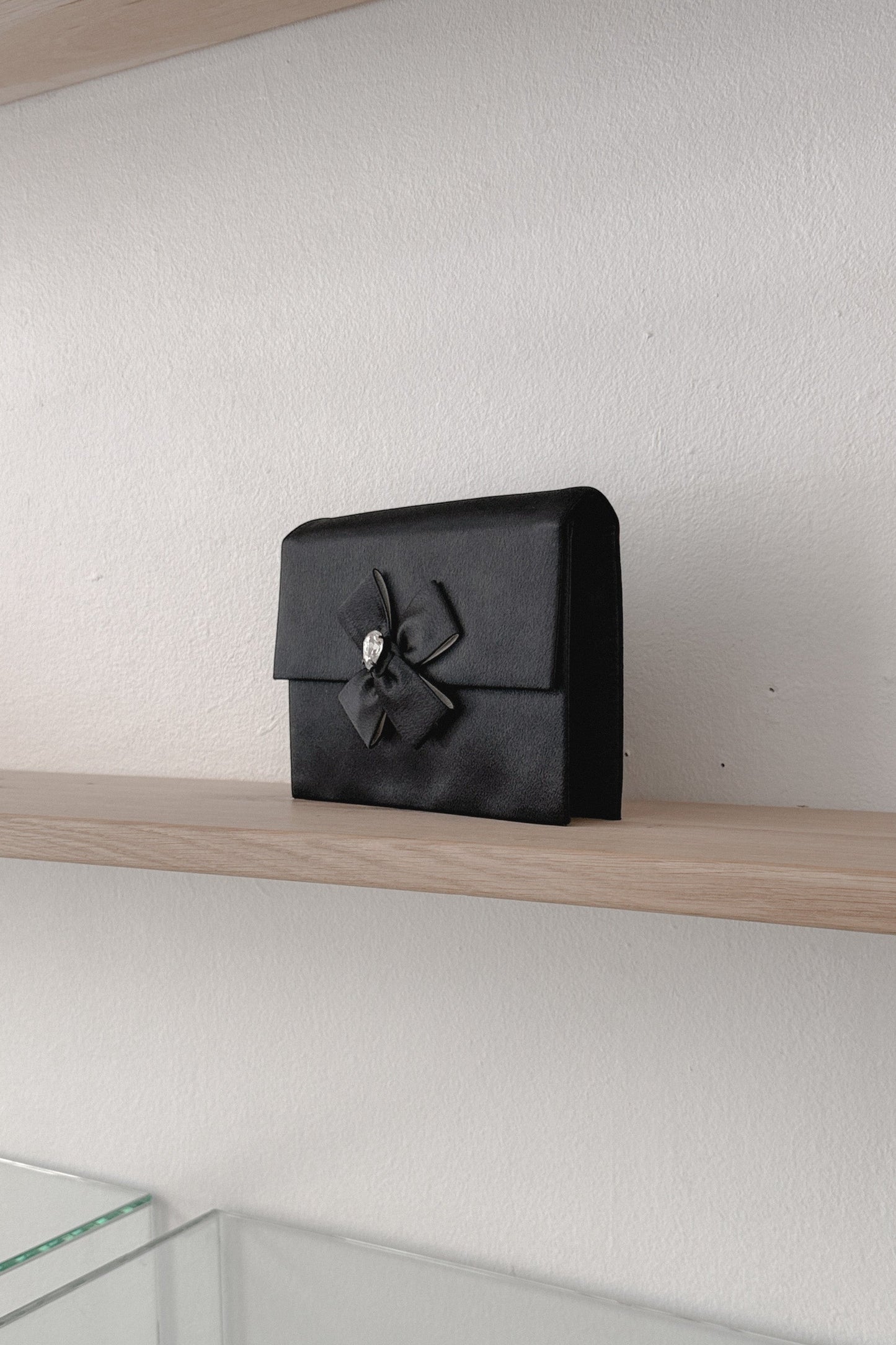 Yves Saint Laurent Silk Satin Bow Clutch, WILDE Copenhagen
