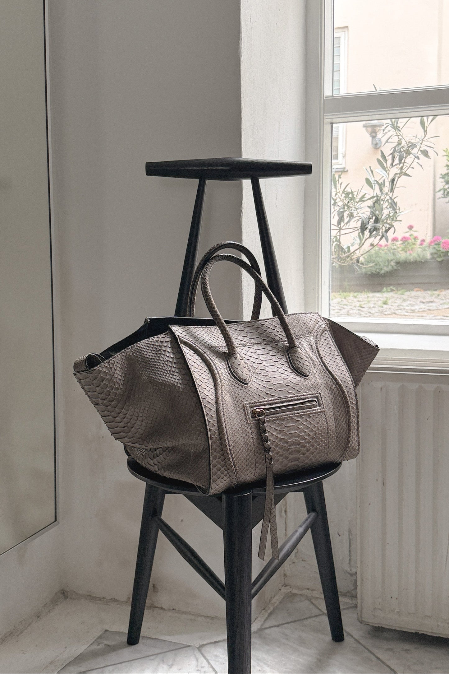 Vintage Celine Medium Phantom Python Tote, WILDE Copenhagen