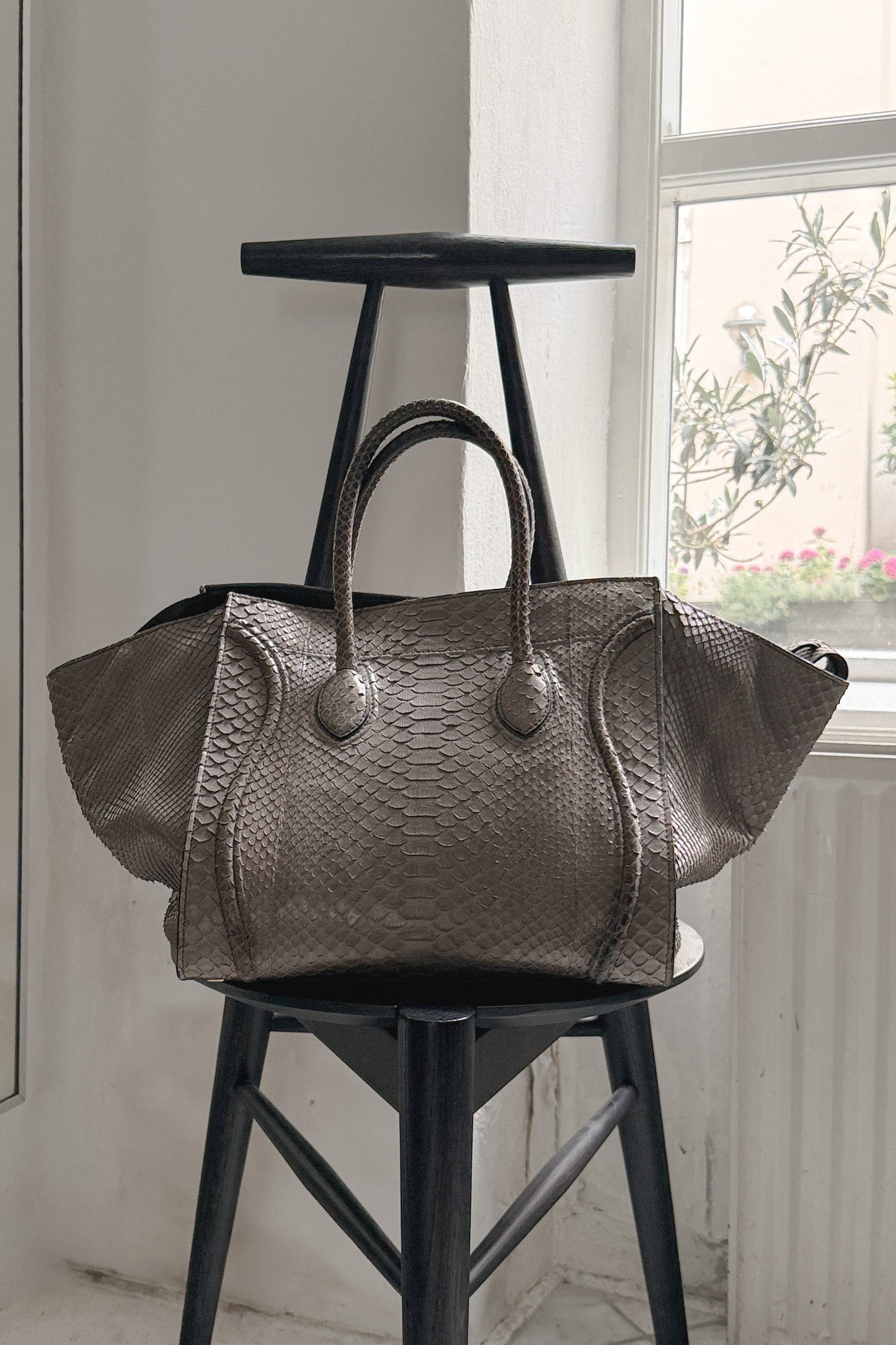 Vintage Celine Medium Phantom Python Tote, WILDE Copenhagen
