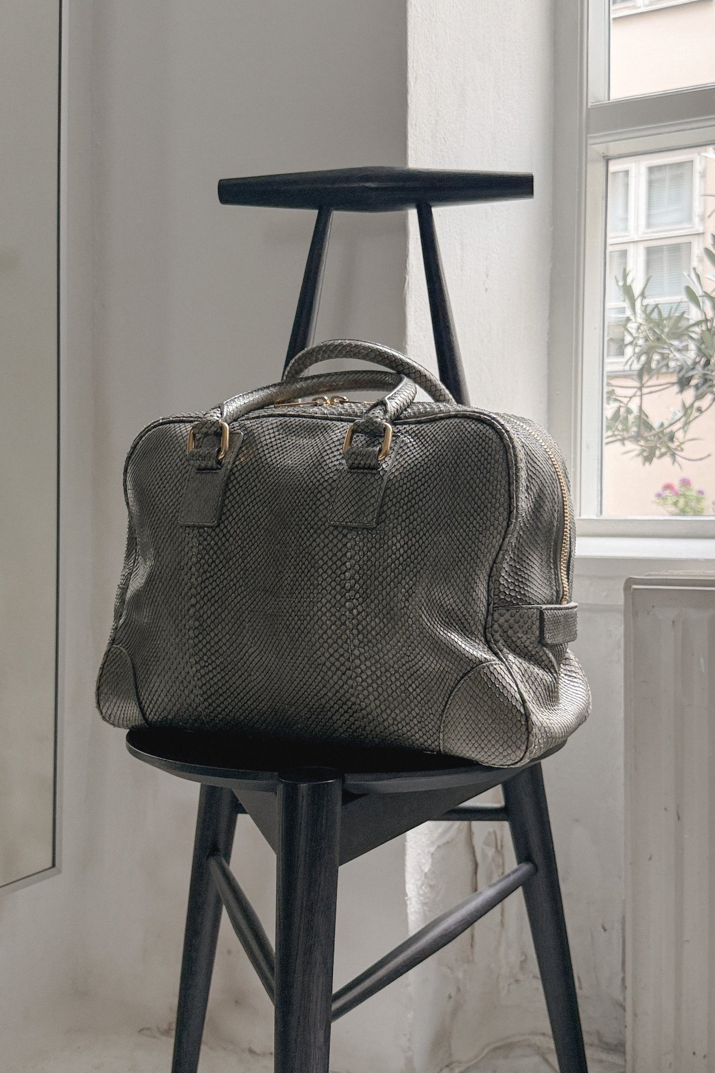 Celine Python Bowling Bag | WILDE Copenhagen
