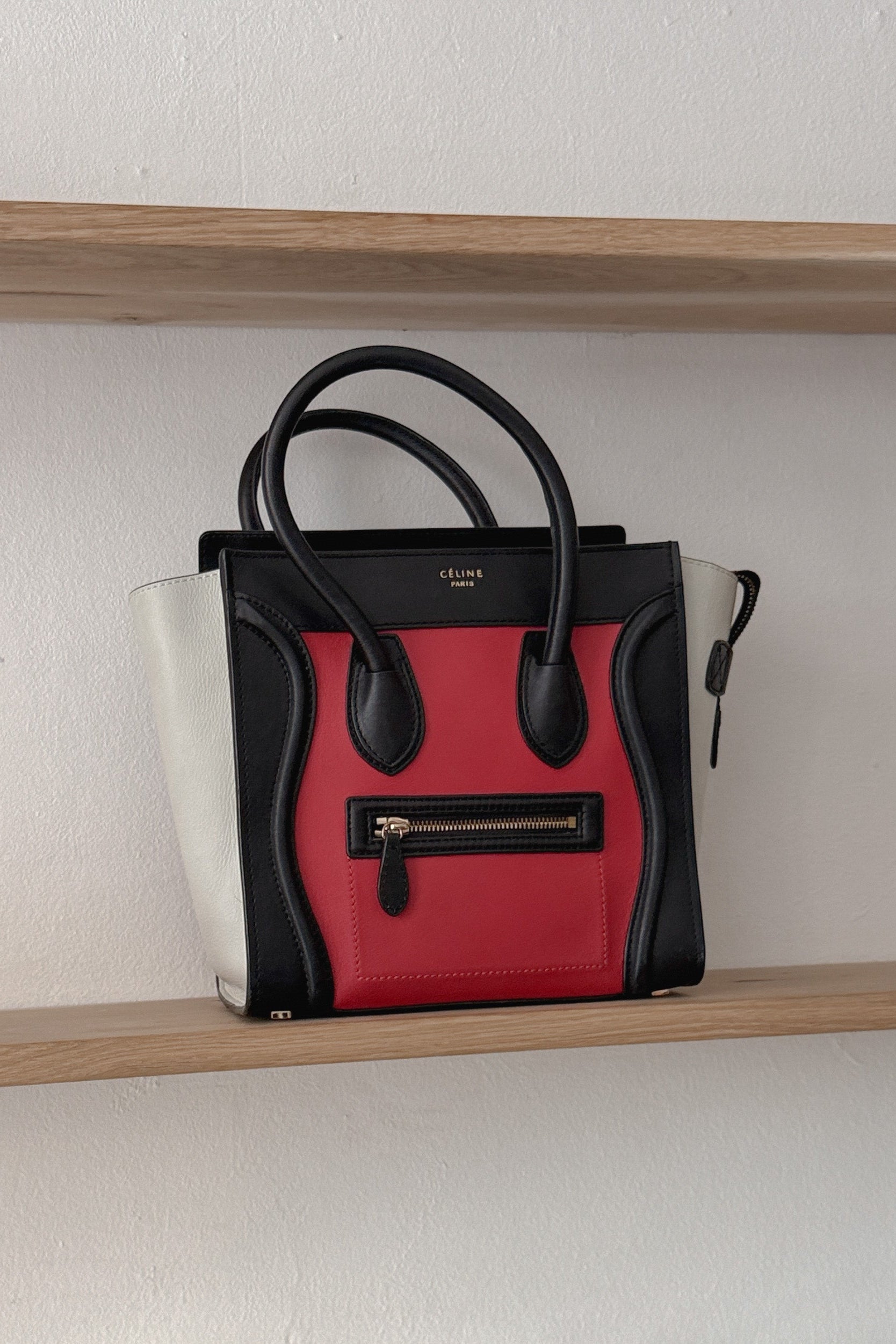 Celine Luggage Micro Tote Bag, Phoebe Philo Era. WILDE Copenhagen
