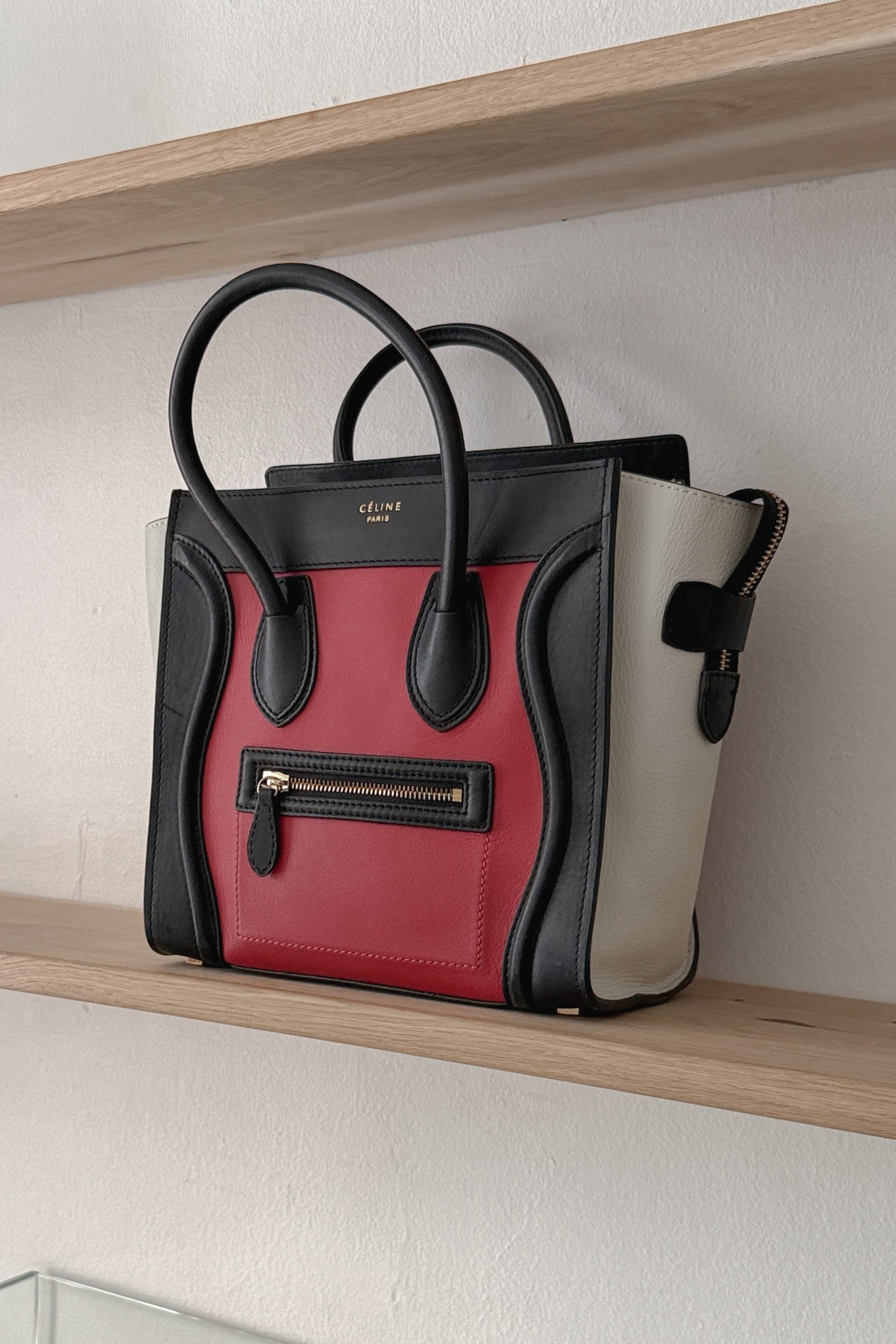 Celine Luggage Micro Tote Bag, Phoebe Philo Era. WILDE Copenhagen