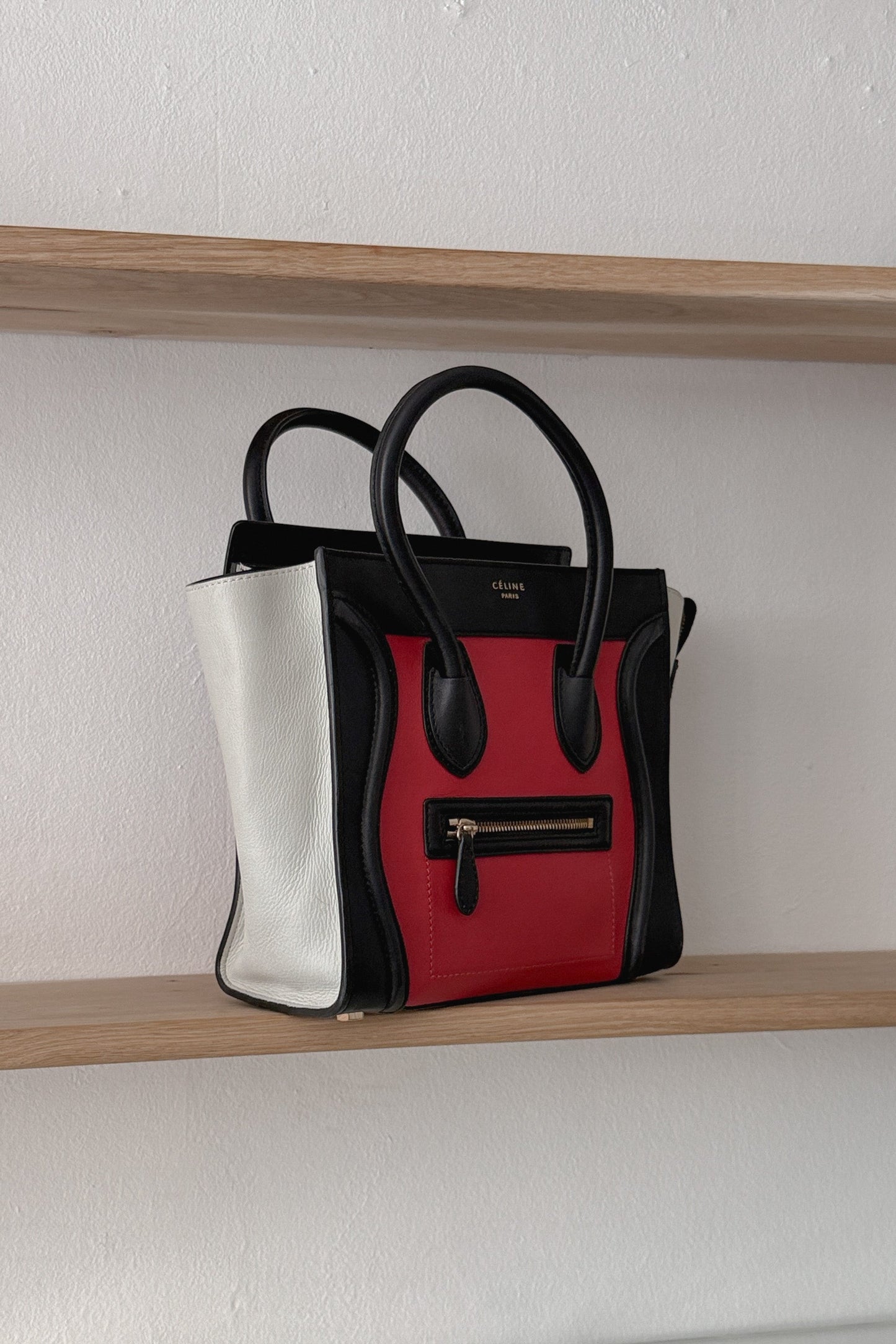 Celine Luggage Micro Tote Bag, Phoebe Philo Era. WILDE Copenhagen