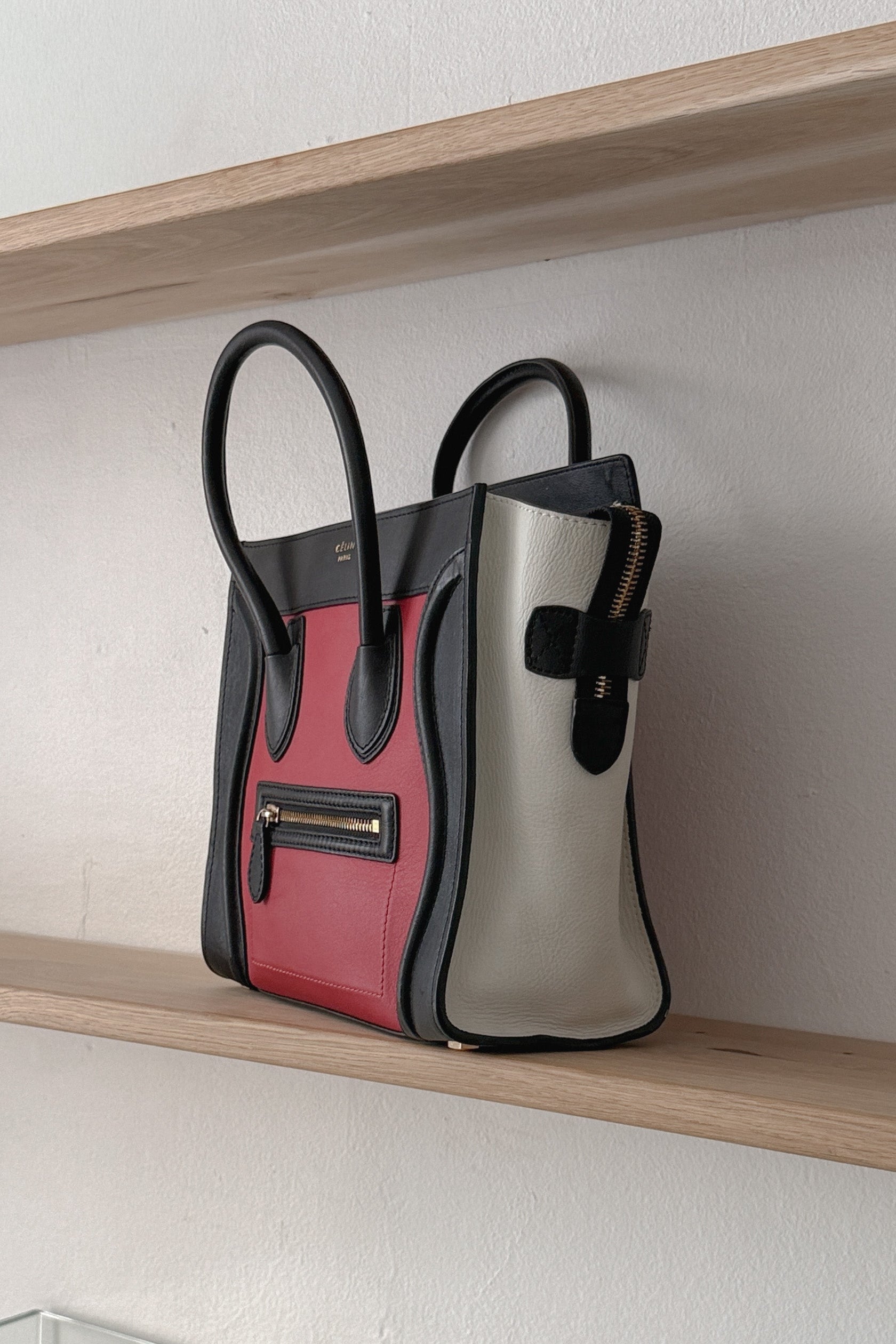 Celine Luggage Micro Tote Bag, Phoebe Philo Era. WILDE Copenhagen